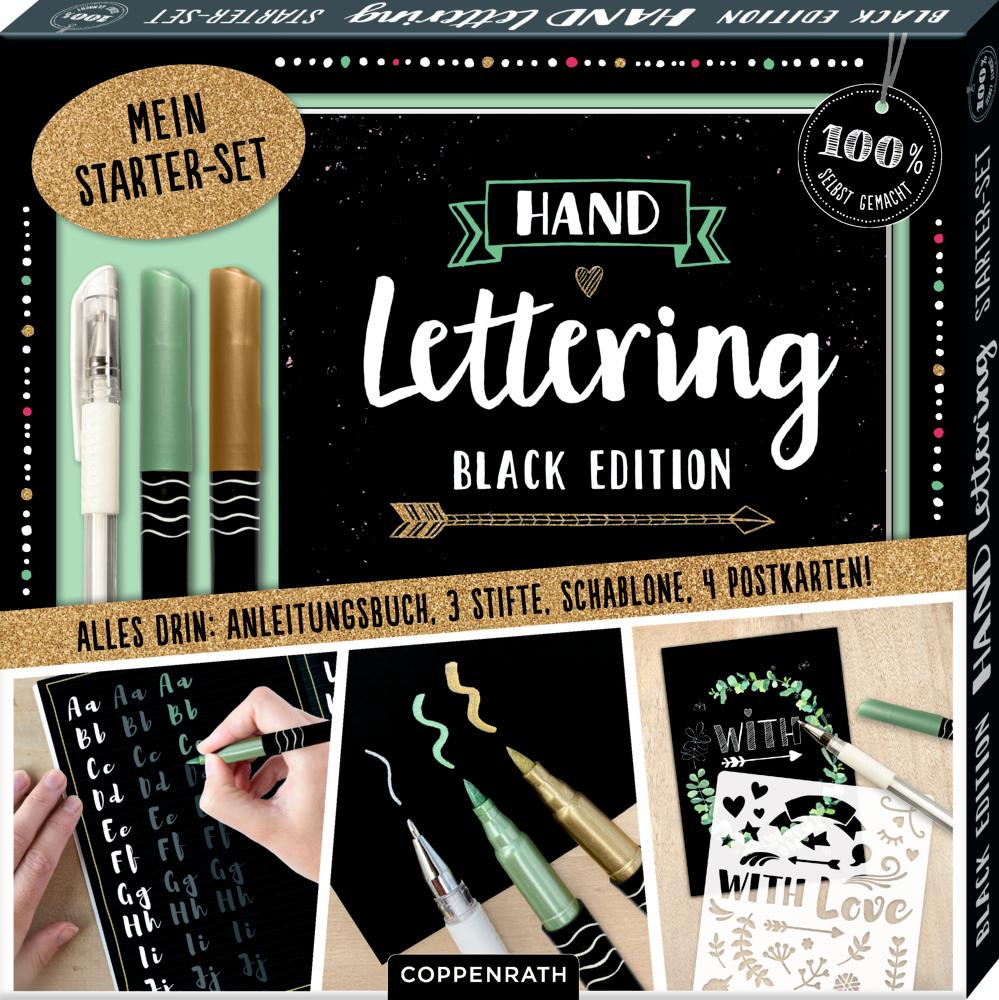 Mein Handlettering Starter-Set Black Edition