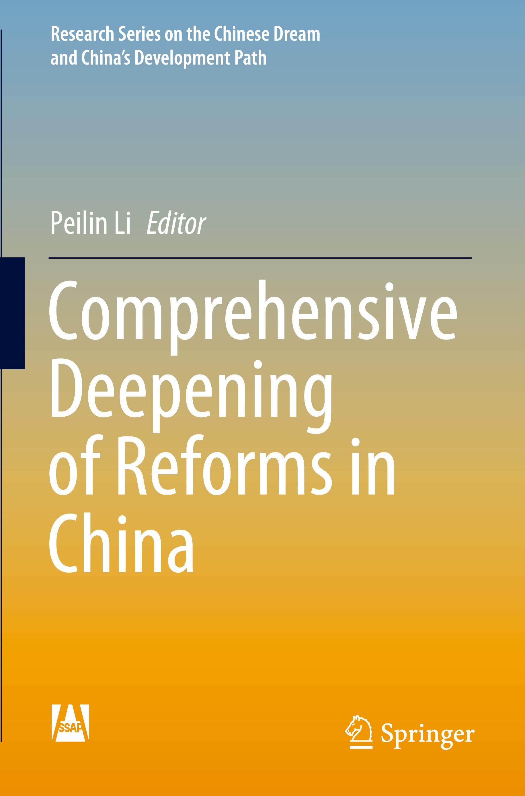 Comprehensive Deepening of Reforms in China