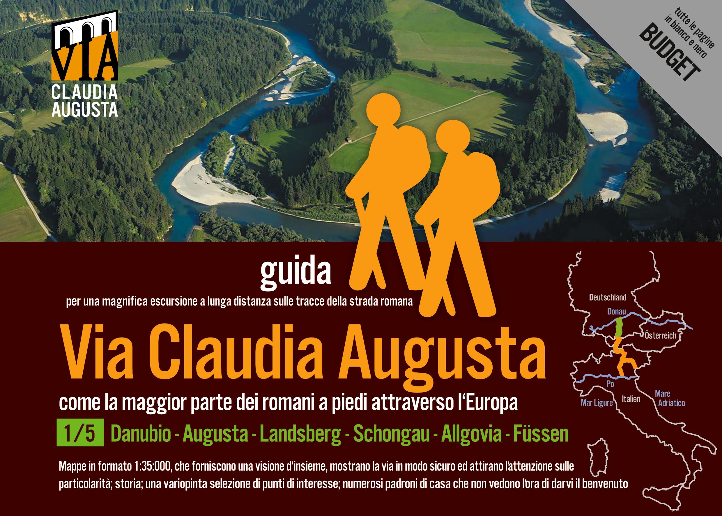 trekking VIA CLAUDIA AUGUSTA 1/5 Bavaria BUDGET