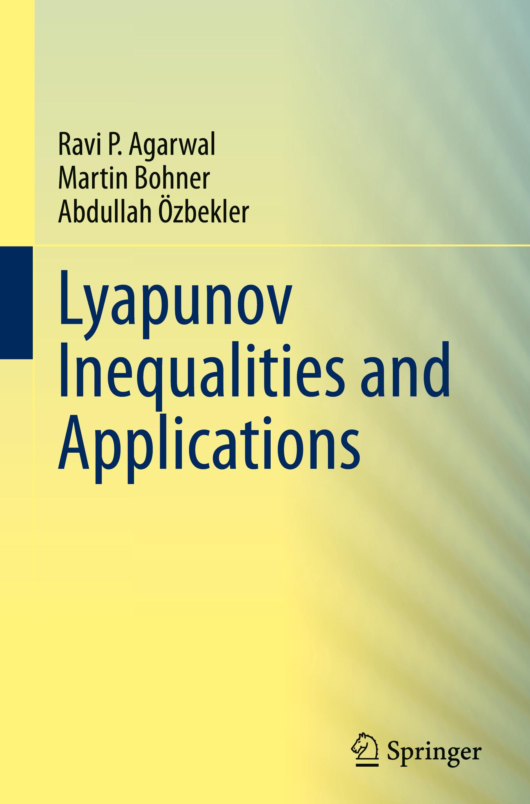 Lyapunov Inequalities and Applications