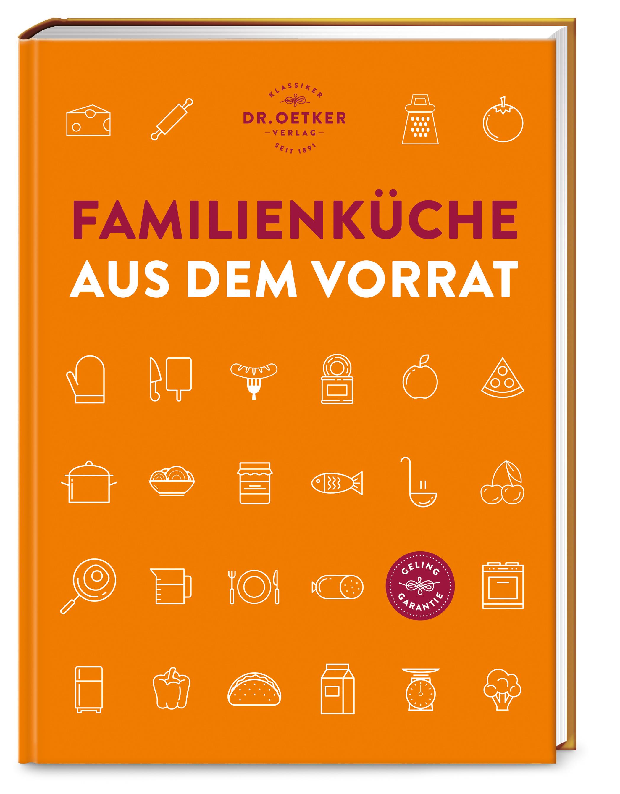 Familienküche aus dem Vorrat