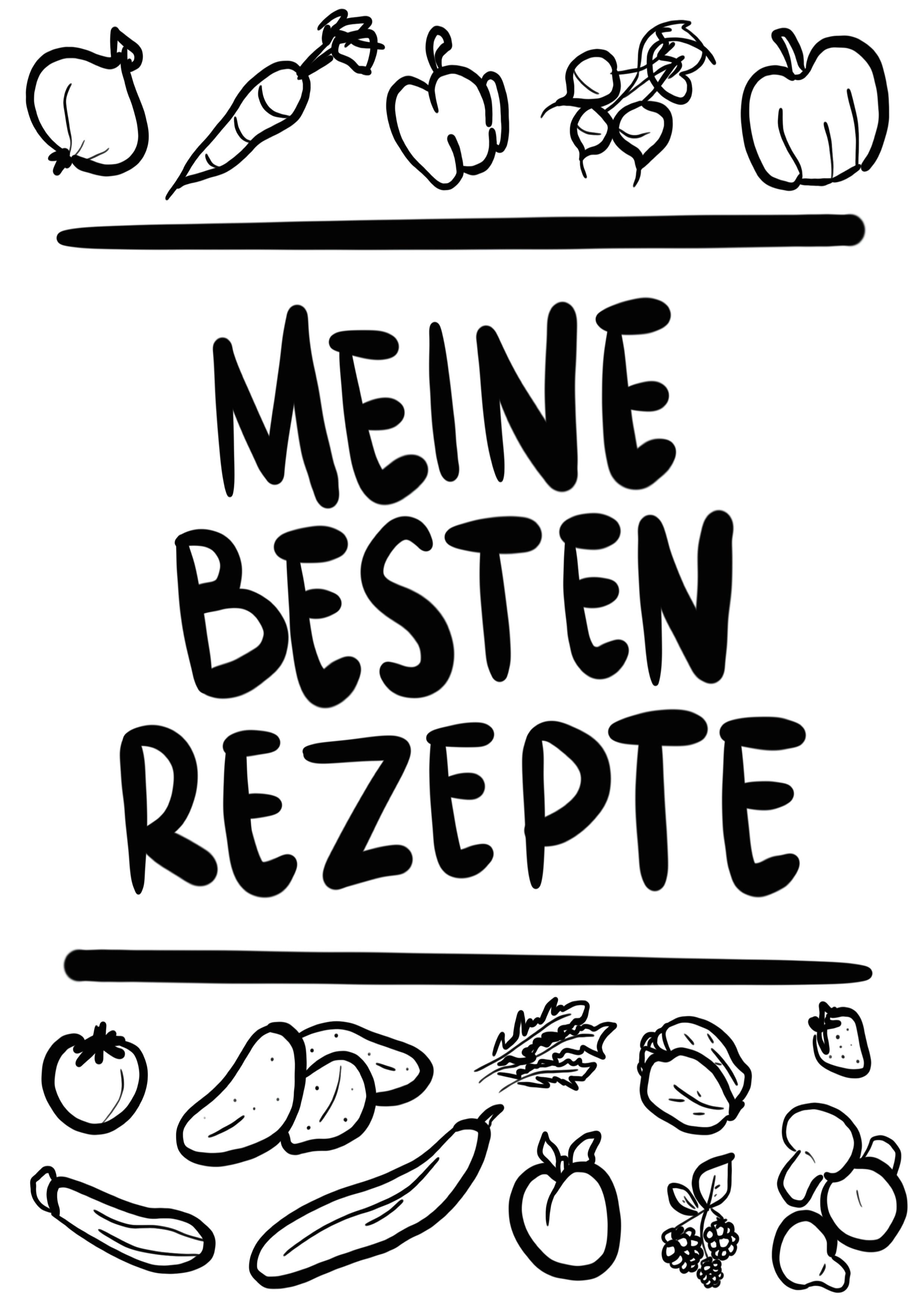 Meine besten Rezepte A4