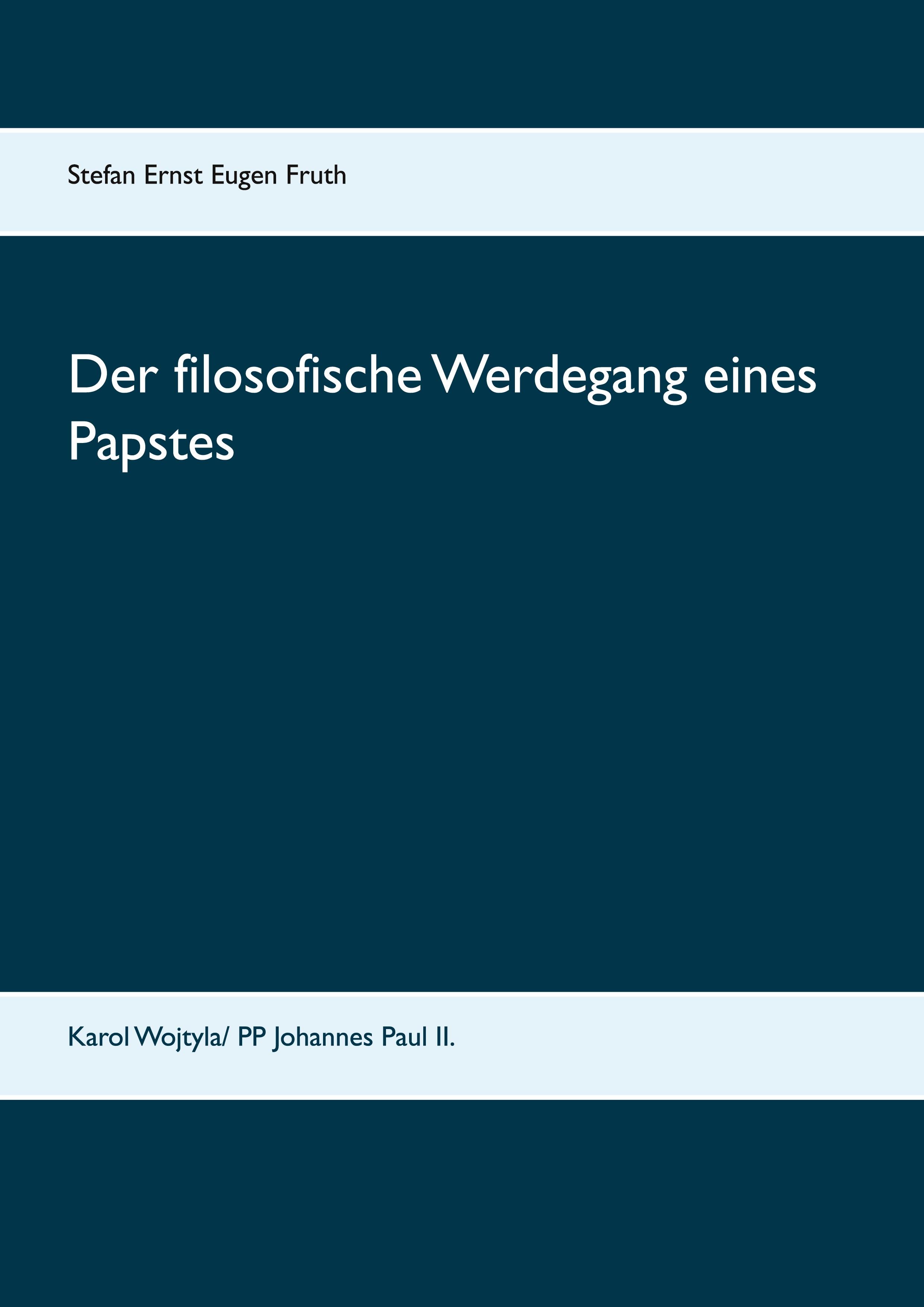 Der filosofische Werdegang eines Papstes