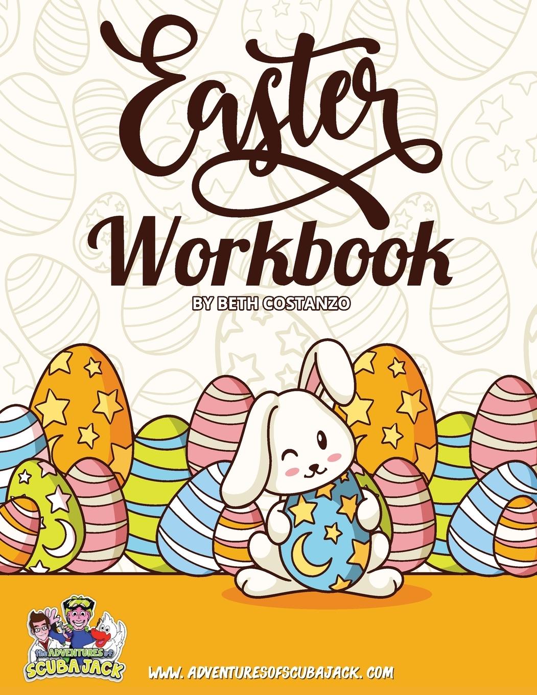 Easter Activity Workbook For Kids 3-8! An Engaging Workbook for Learing!