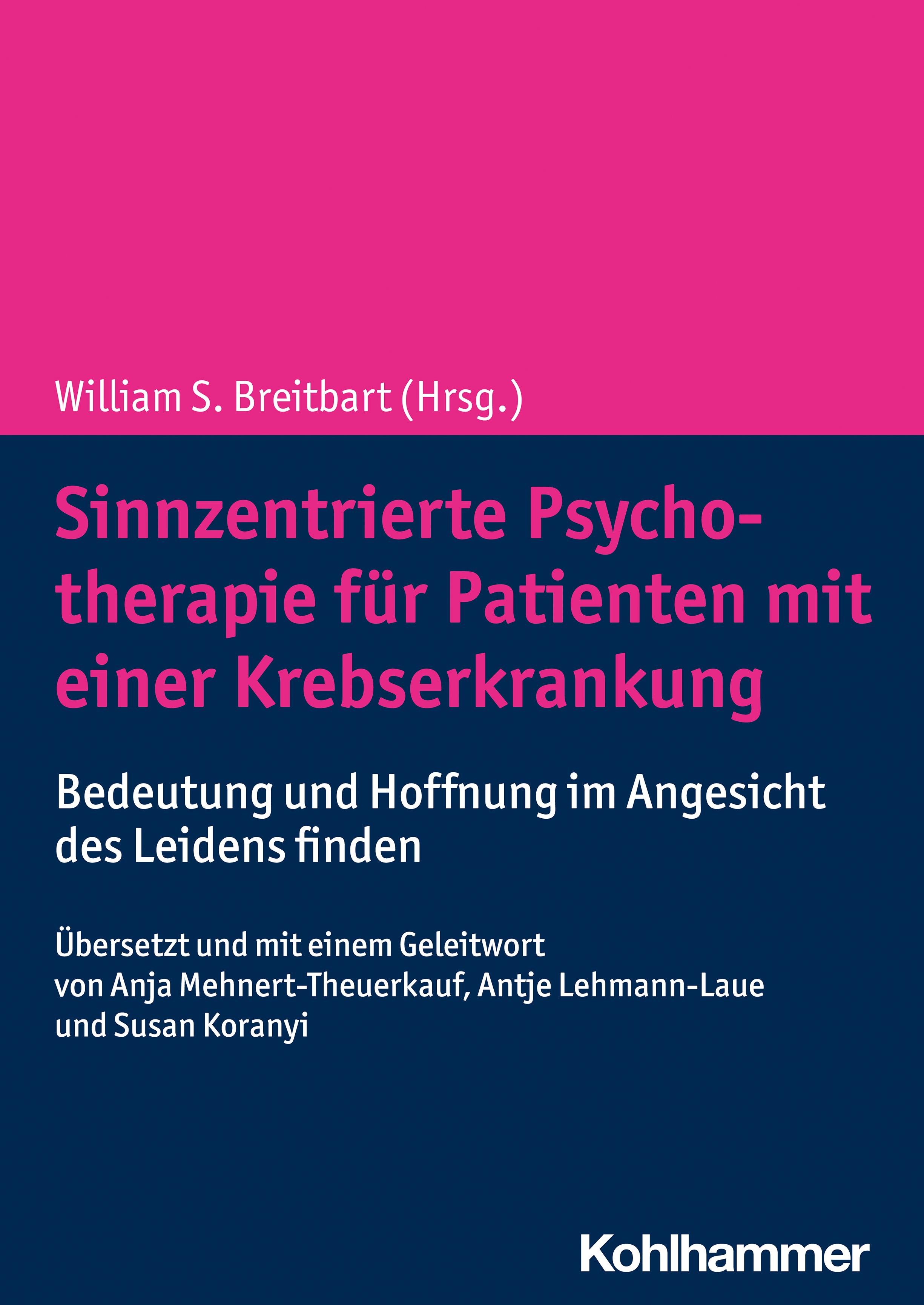 Sinnzentrierte Psychotherapie für Patienten mit einer Krebserkrankung