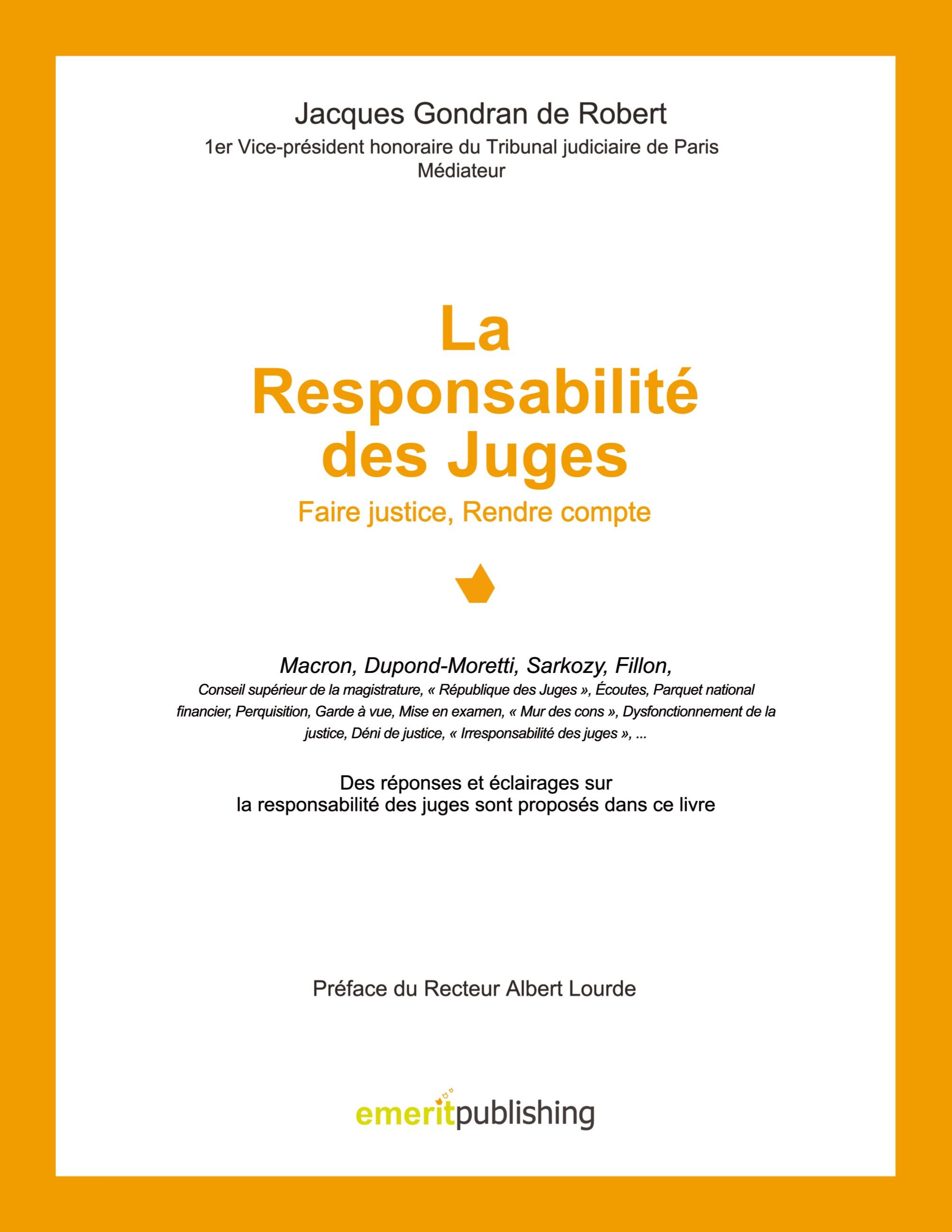 La Responsabilité des Juges