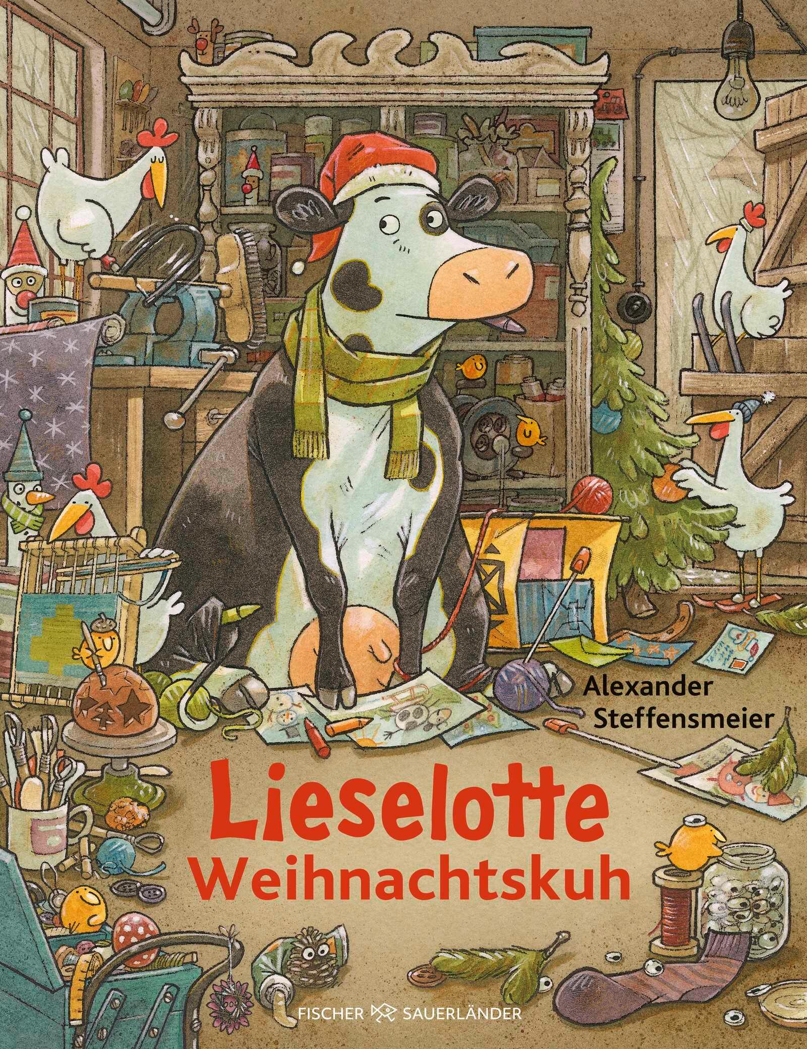 Lieselotte Weihnachtskuh