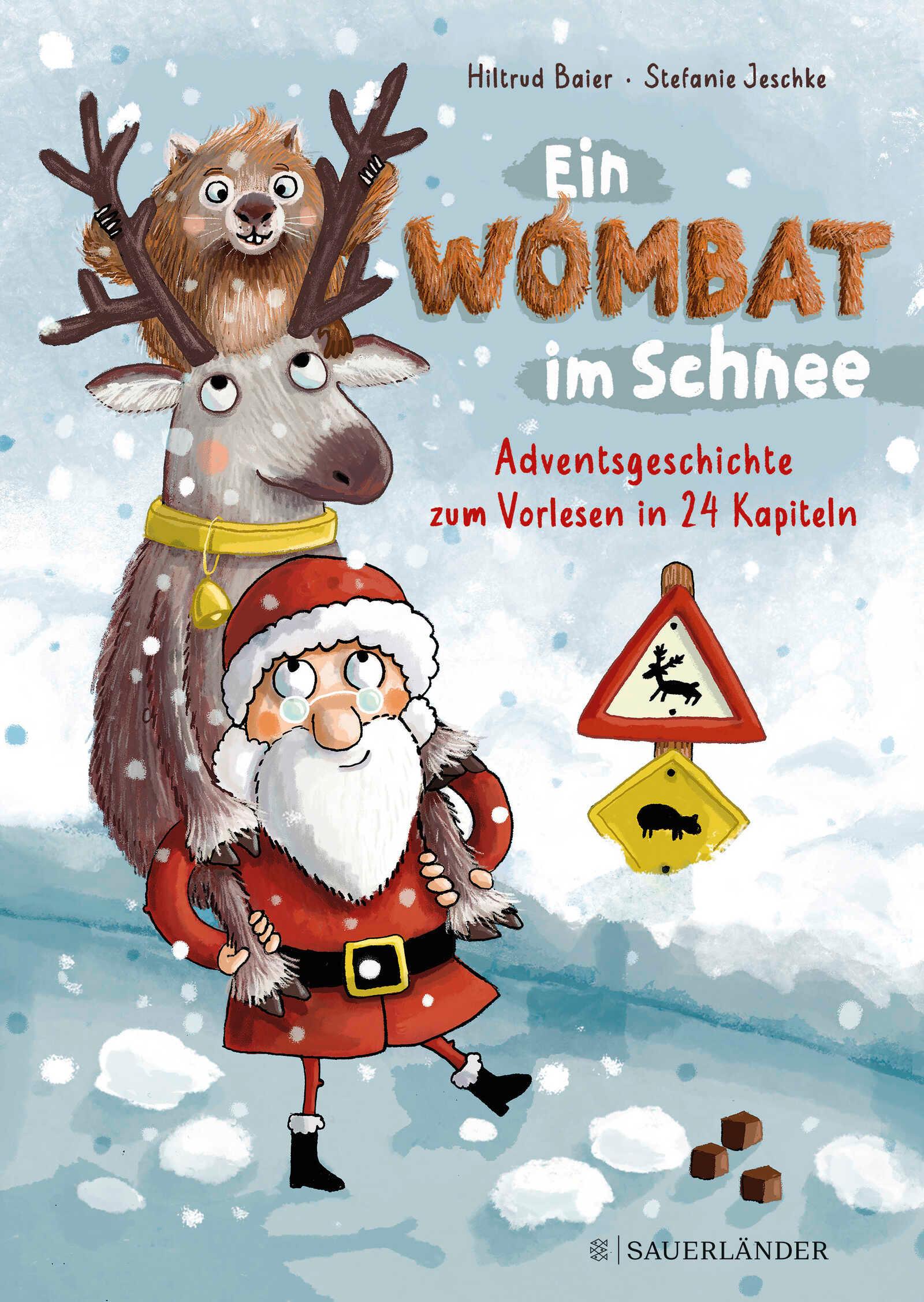 Ein Wombat im Schnee. Adventsgeschichte zum Vorlesen in 24 Kapiteln