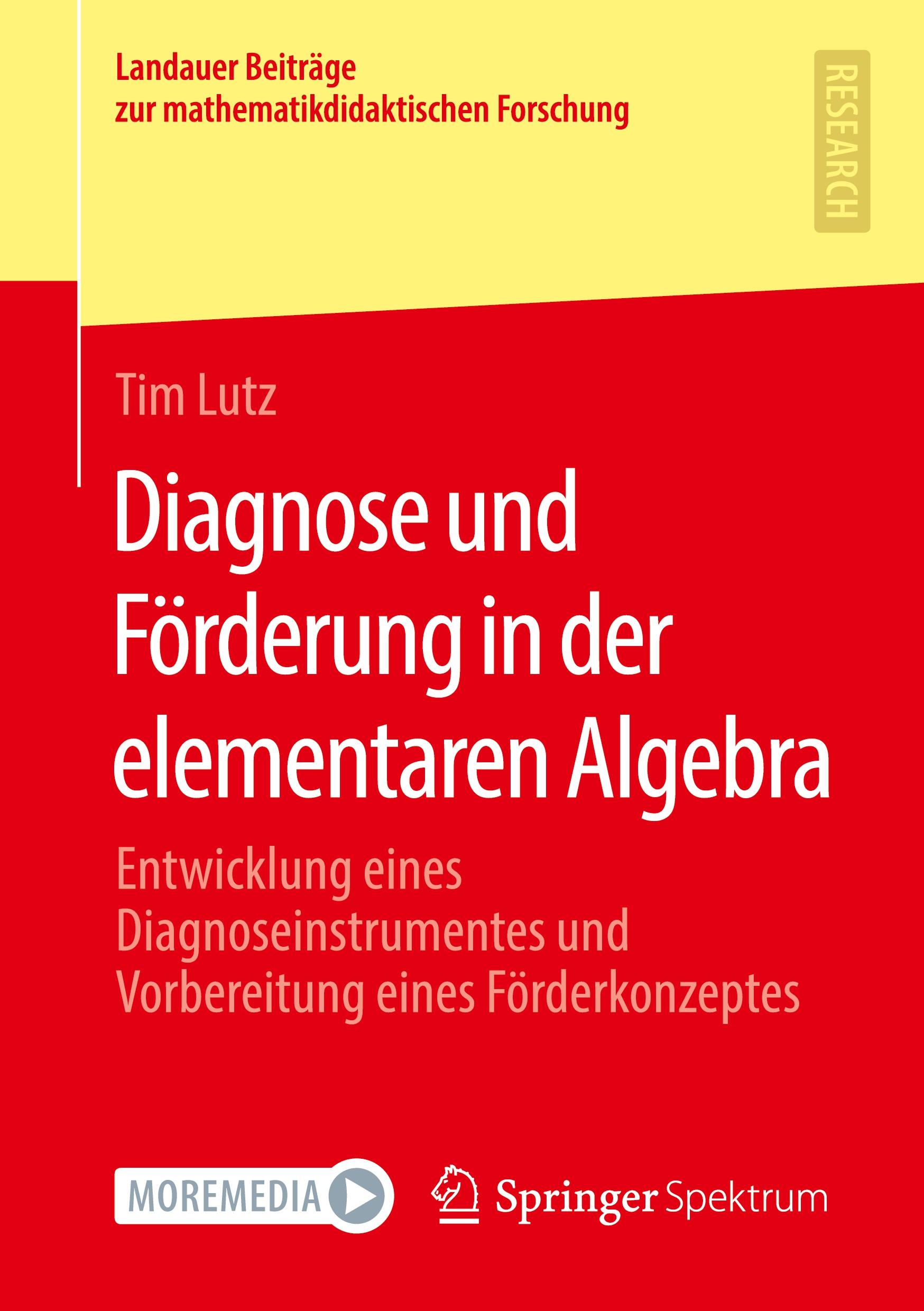 Diagnose und Förderung in der elementaren Algebra