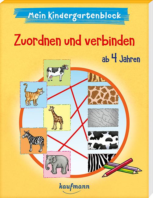 Mein Kindergartenblock - Zuordnen und verbinden