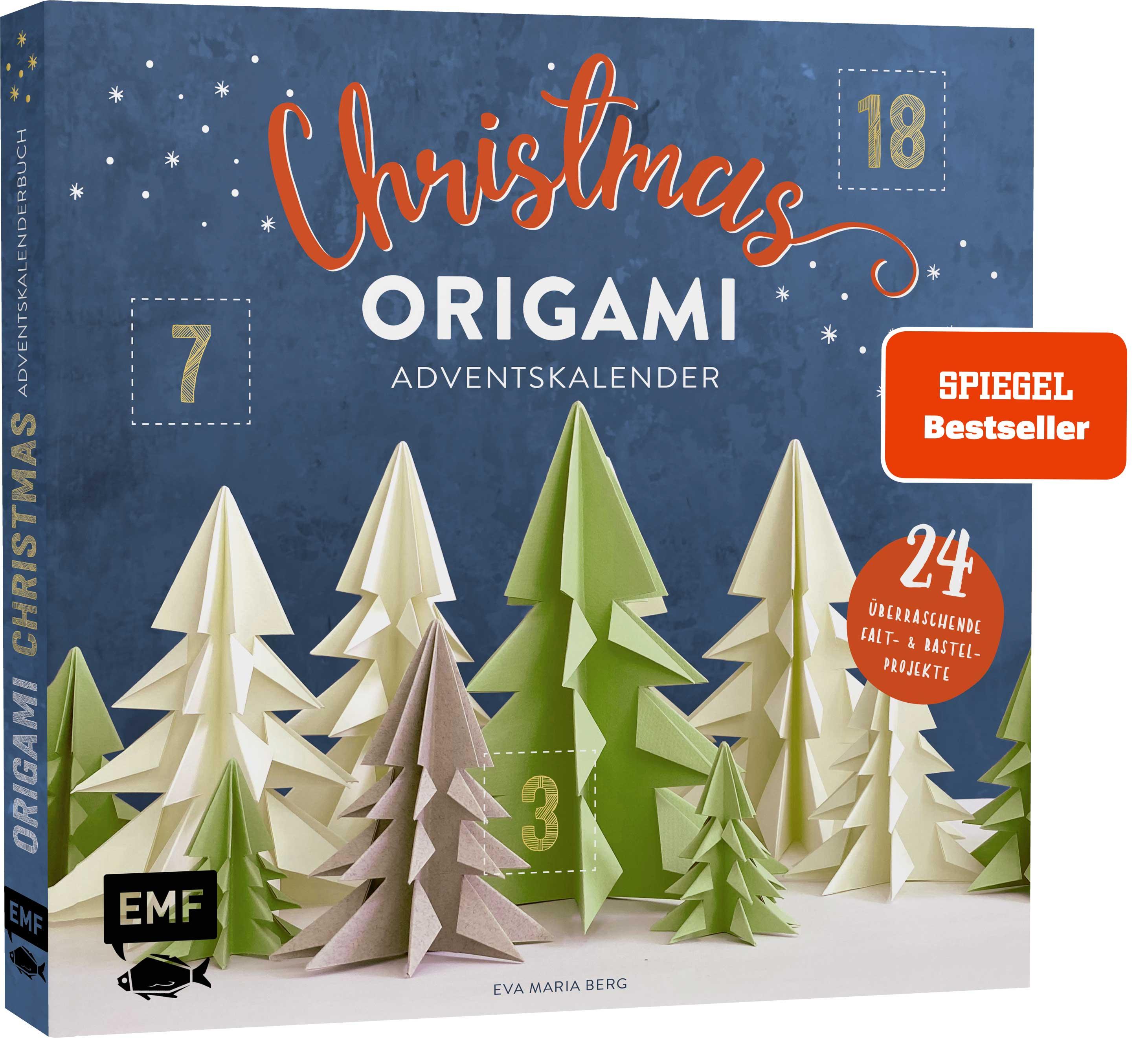 Mein Adventskalender-Buch: Origami Christmas