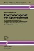 Informationsgehalt von Optionspreisen