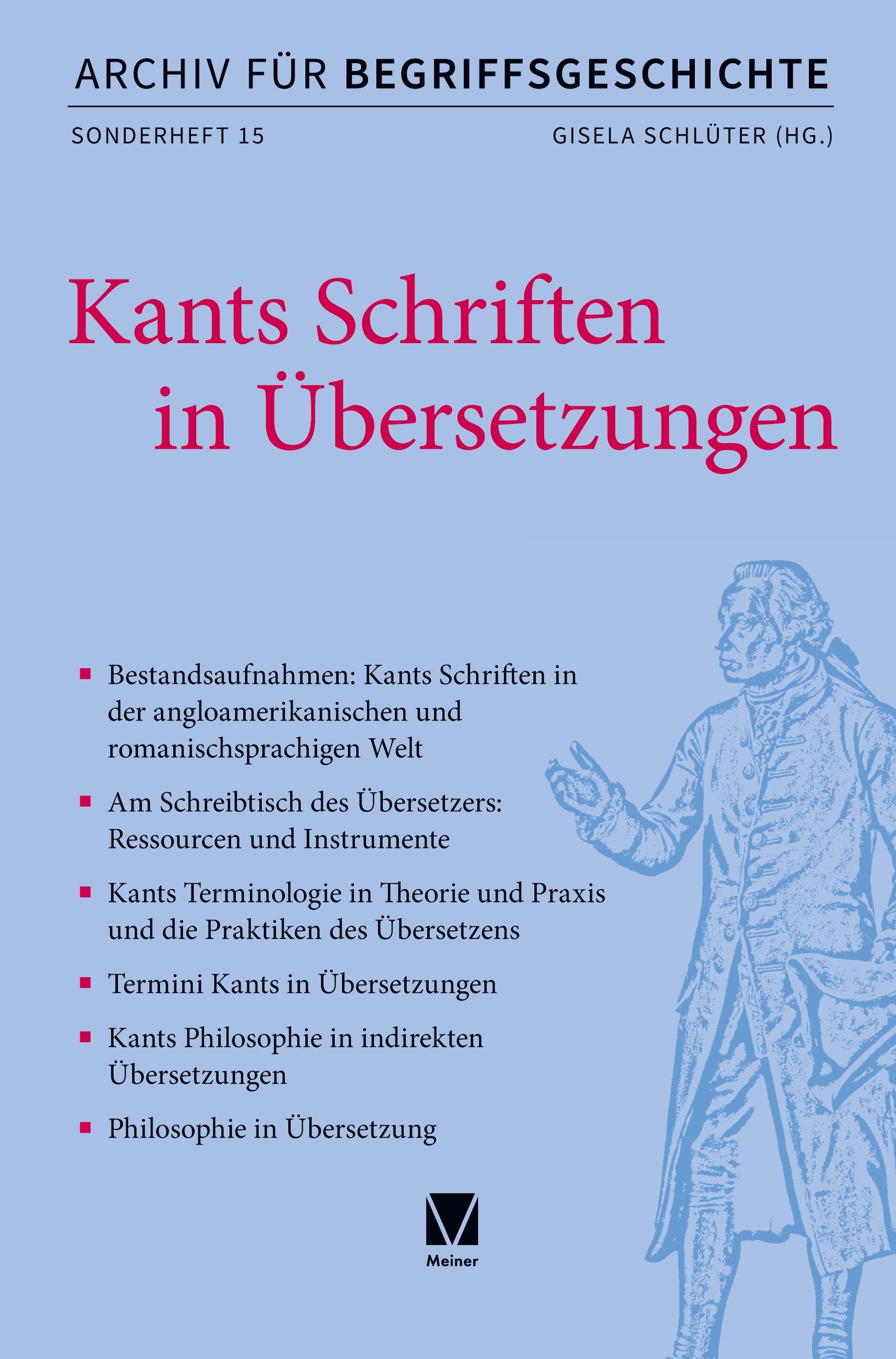 Kants Schriften in Übersetzungen