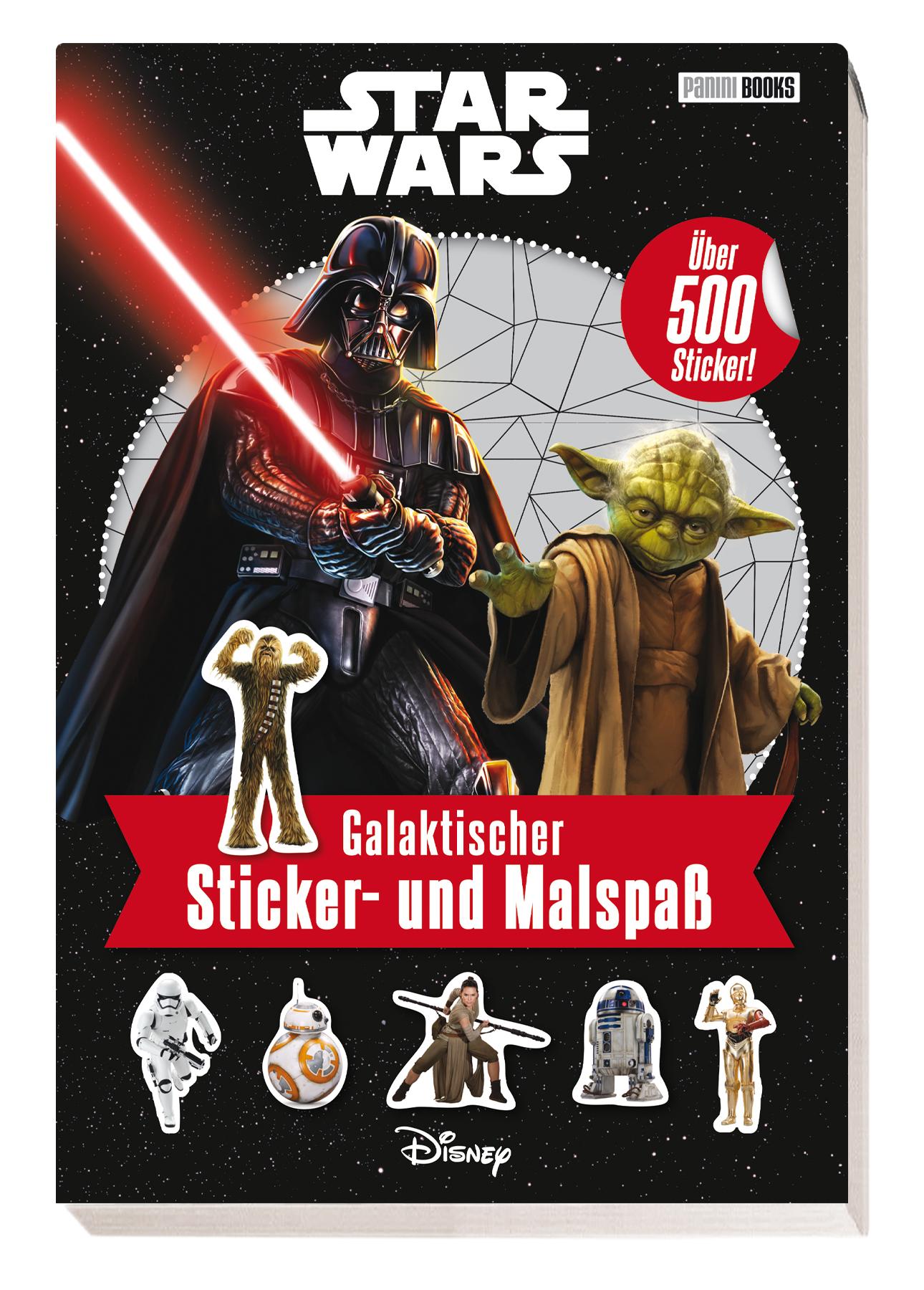 Star Wars: Galaktischer Sticker- und Malspaß