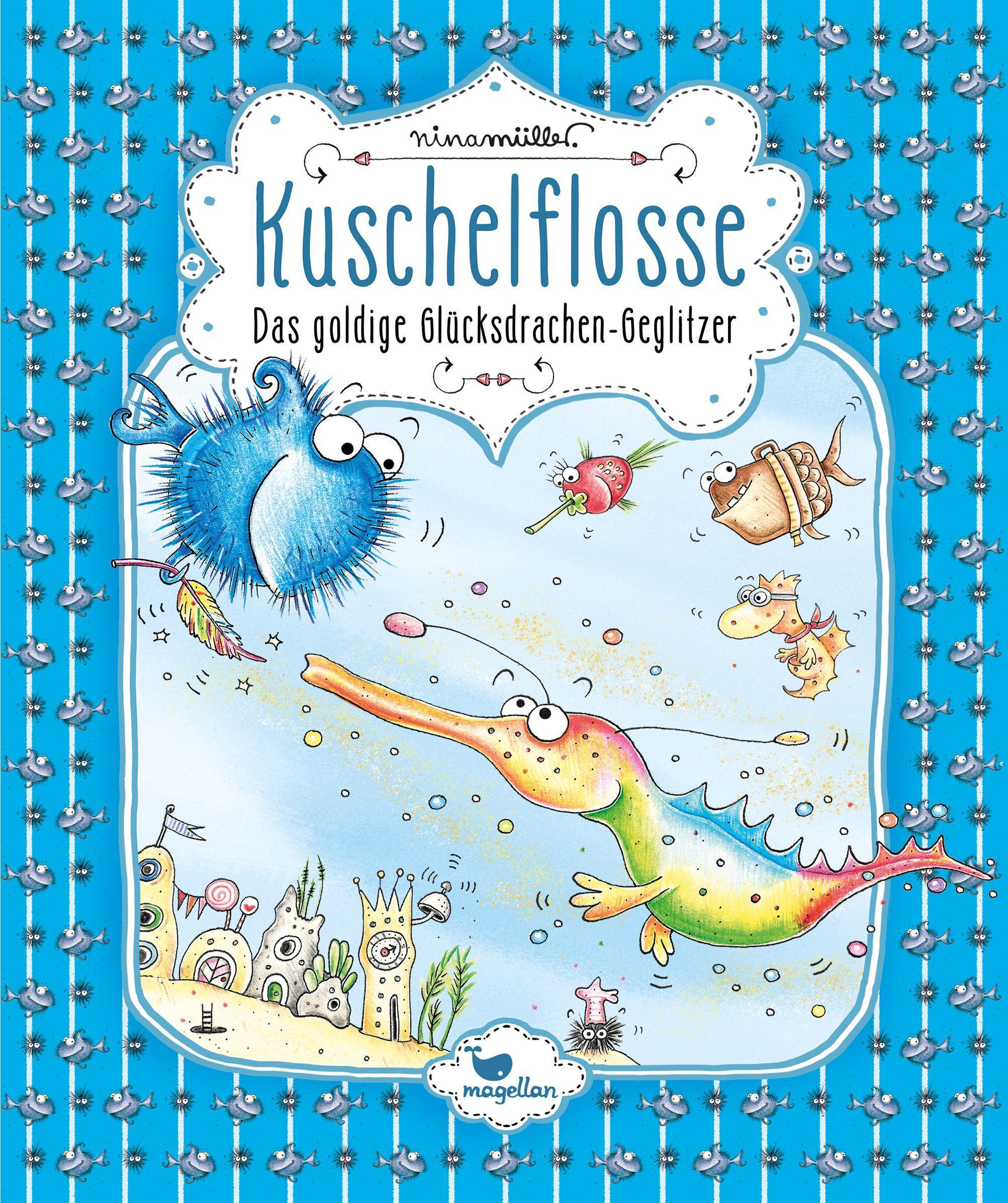 Kuschelflosse - Das goldige Glücksdrachen-Geglitzer