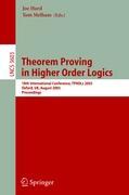 Theorem Proving in Higher Order Logics