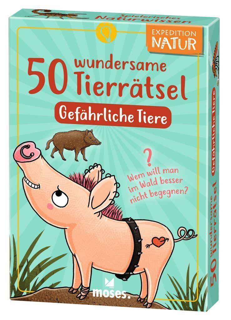 50 wundersame Tierrätsel - Gefährliche Tiere