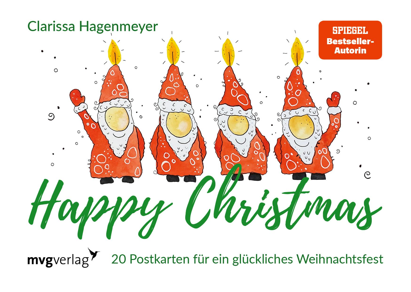 Happy Christmas: Postkarten