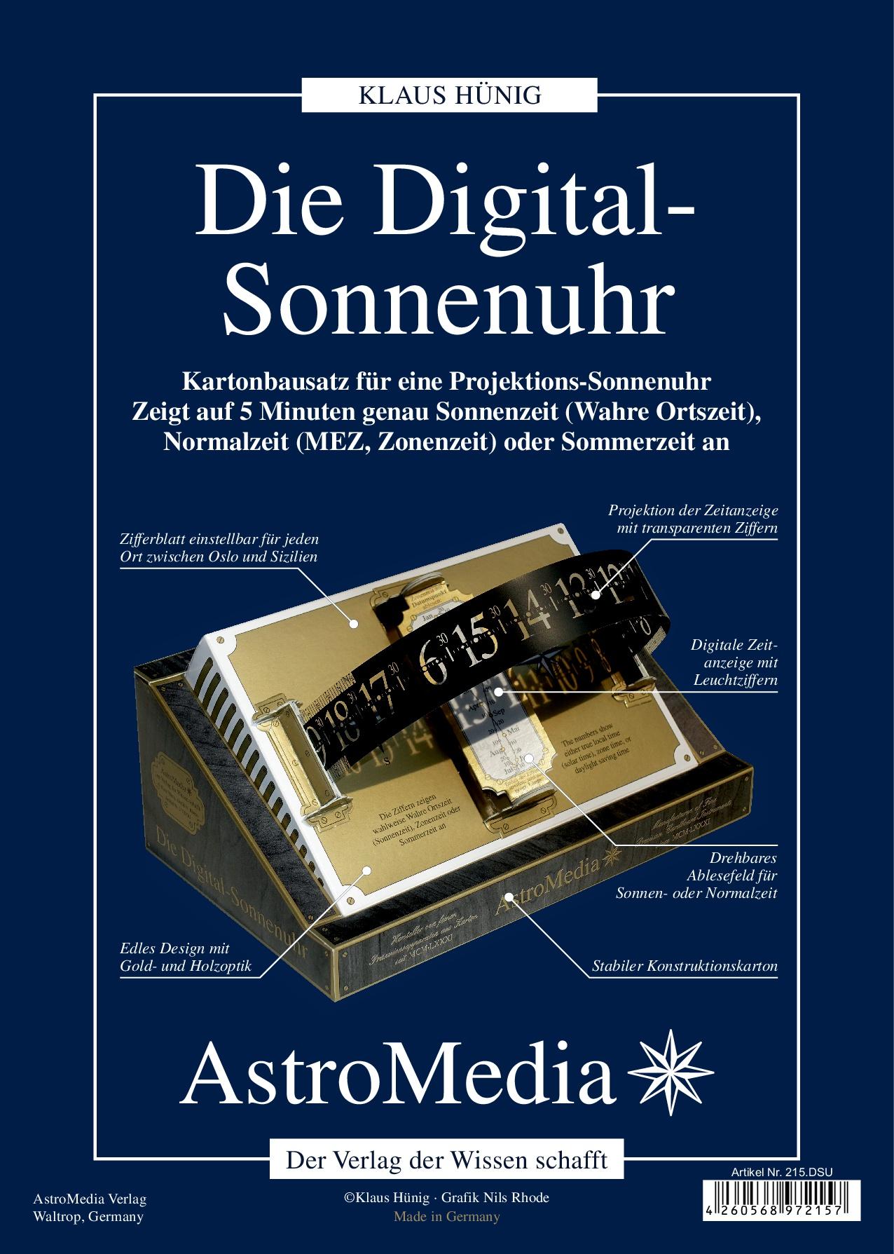 Die Digital-Sonnenuhr