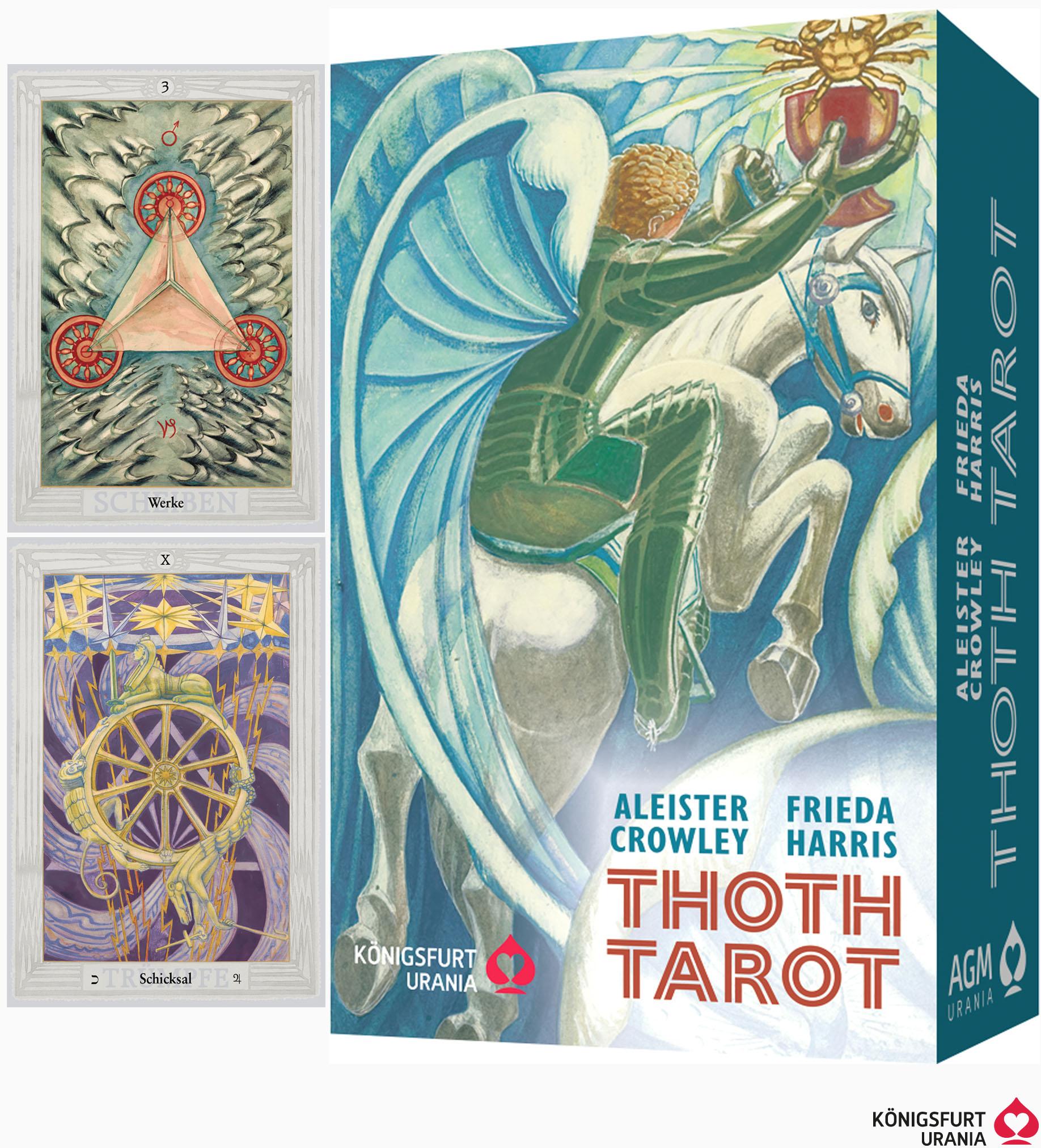 Aleister Crowley Thoth Tarot (Standard Ausgabe, Deutsch, DE)