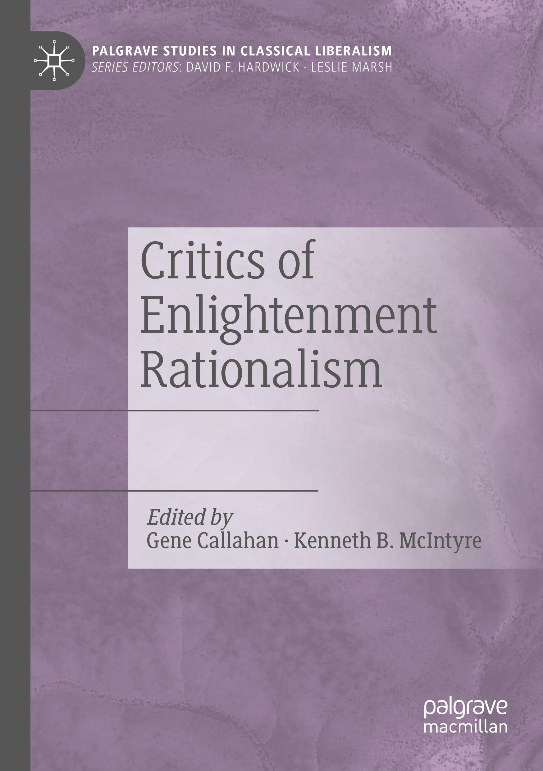 Critics of Enlightenment Rationalism