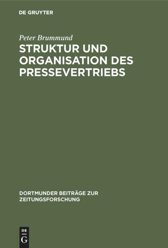 Struktur und Organisation des Pressevertriebs