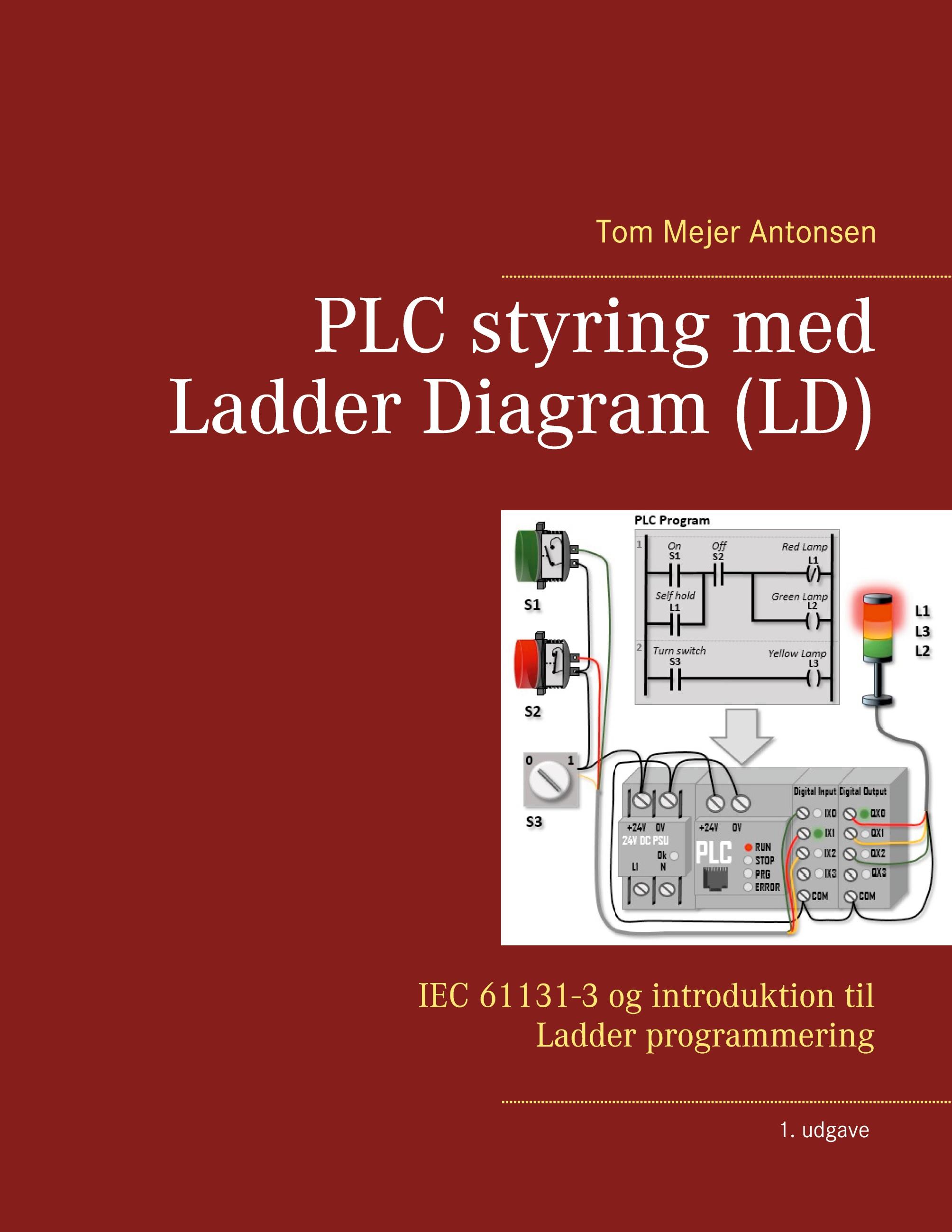 PLC styring med Ladder Diagram (LD)