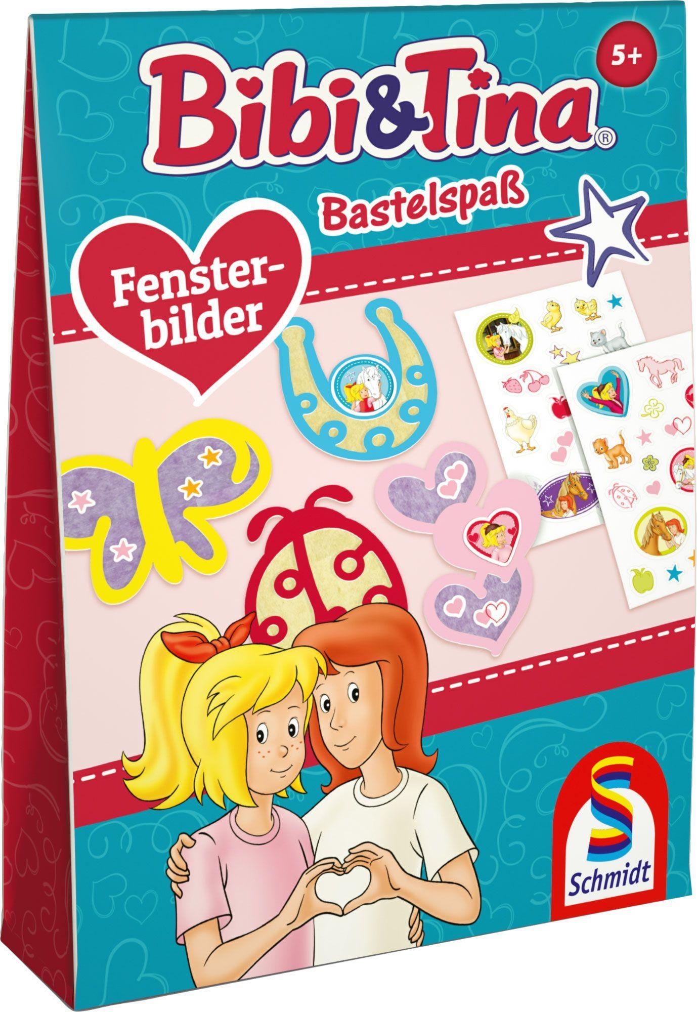 Bibi & Tina, Bastelspaß, Fensterbilder