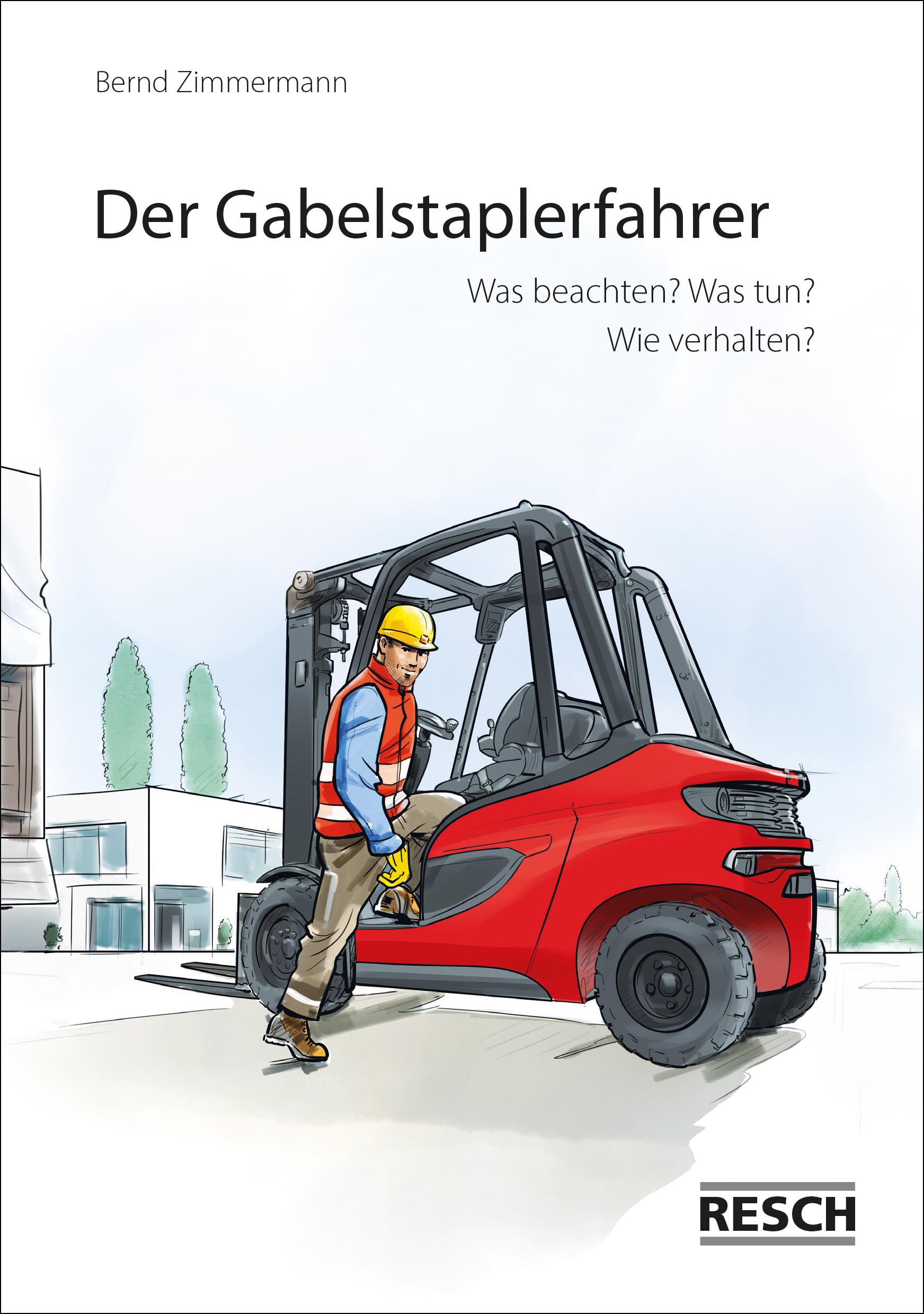 Der Gabelstaplerfahrer