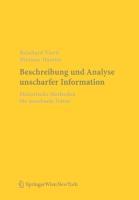 Beschreibung und Analyse unscharfer Information