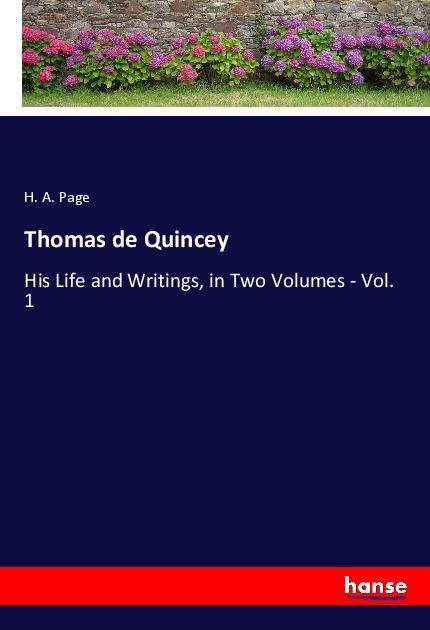 Thomas de Quincey