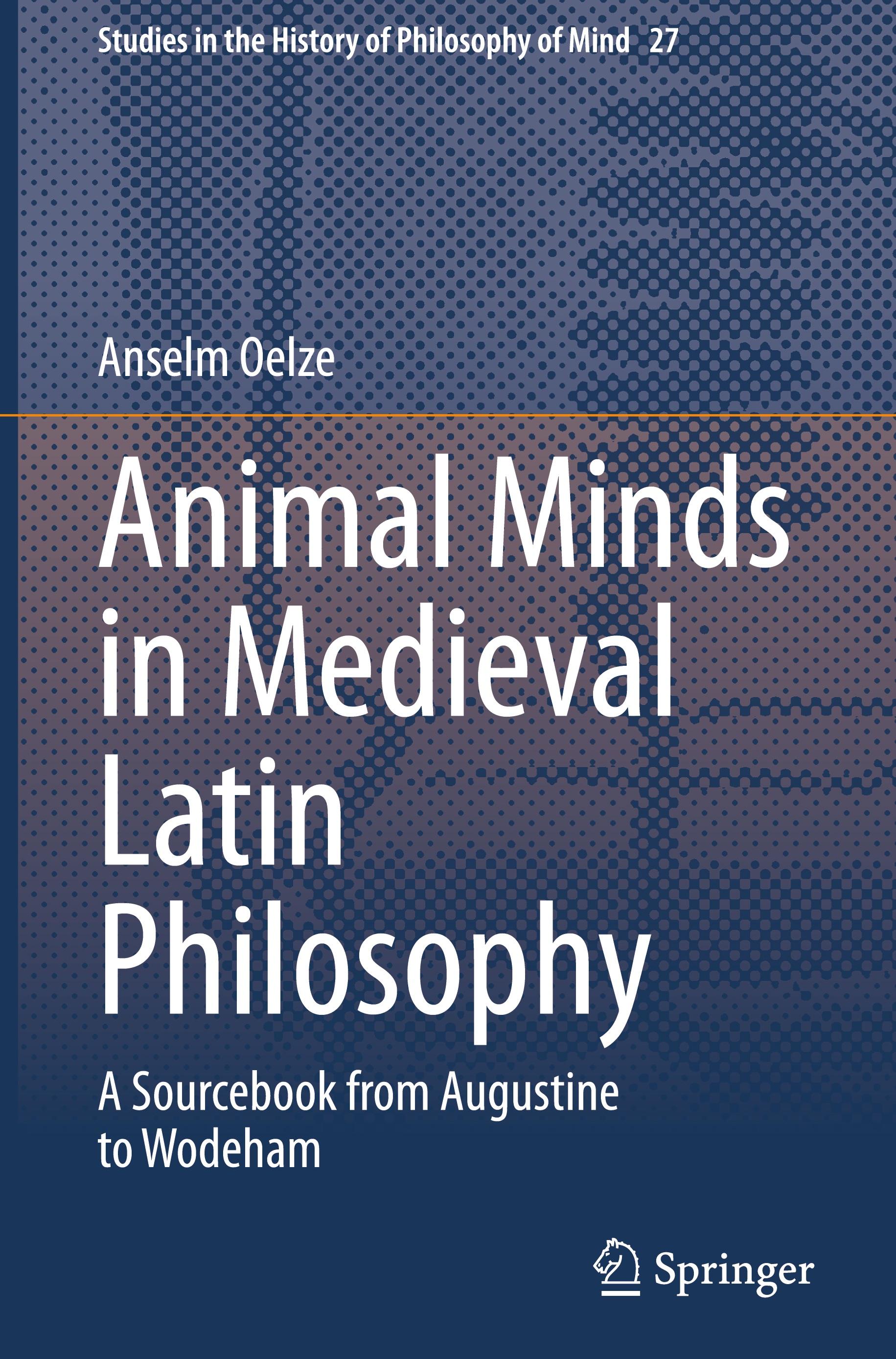 Animal Minds in Medieval Latin Philosophy