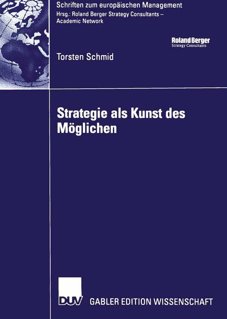 Strategie als Kunst des Möglichen