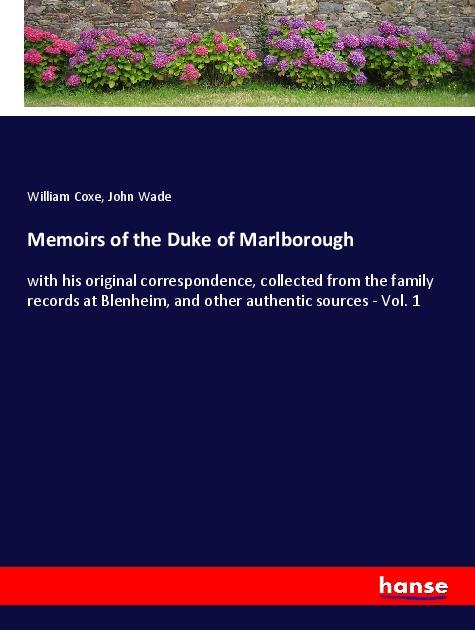 Memoirs of the Duke of Marlborough