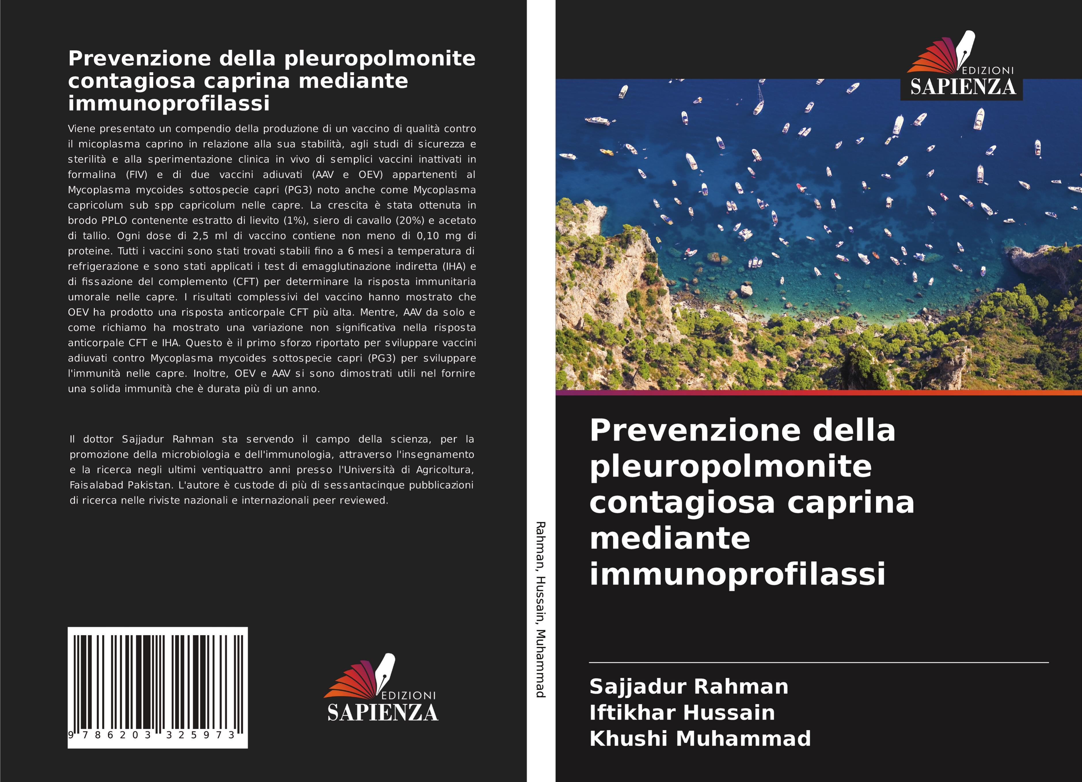 Prevenzione della pleuropolmonite contagiosa caprina mediante immunoprofilassi