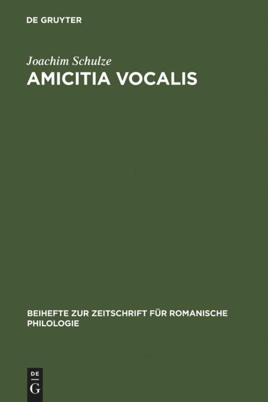 Amicitia vocalis