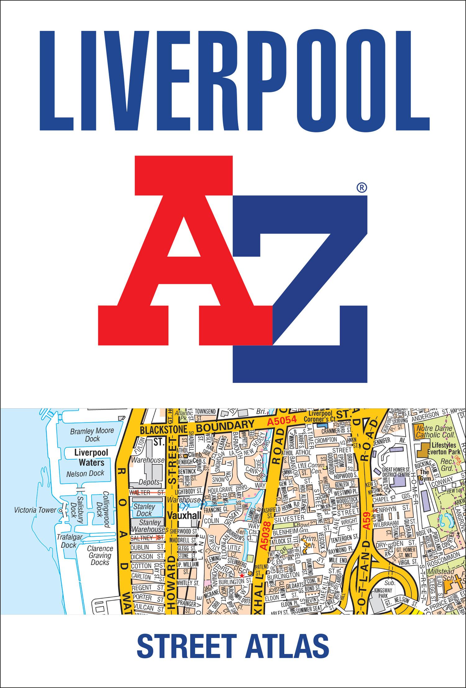 Liverpool A-Z Street Atlas