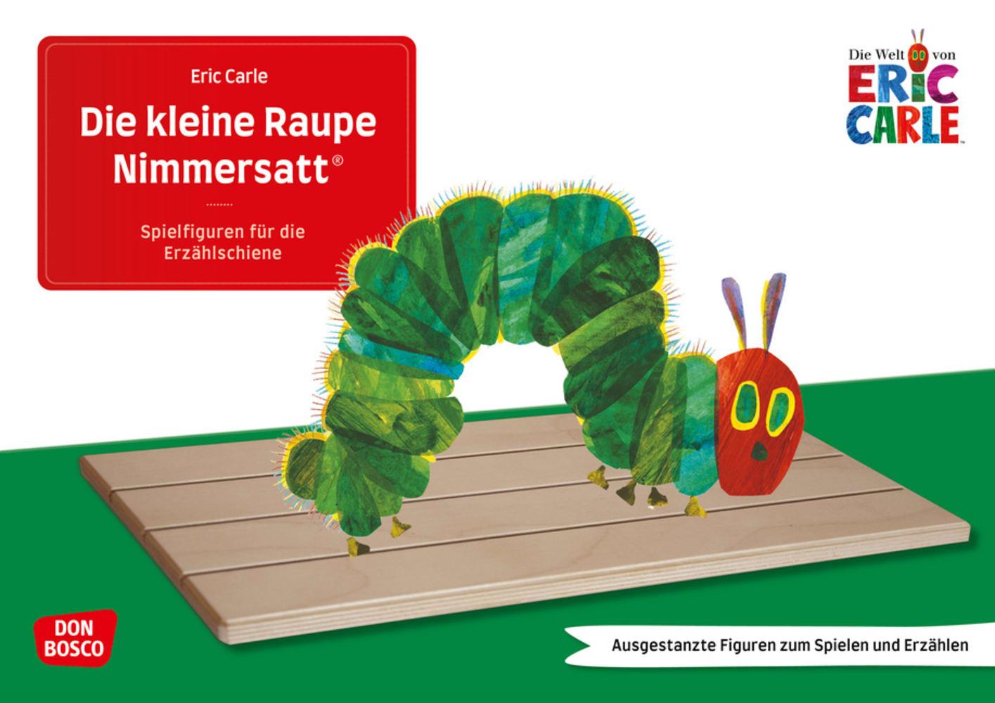 Die kleine Raupe Nimmersatt. Erzählschienen-Figurenset