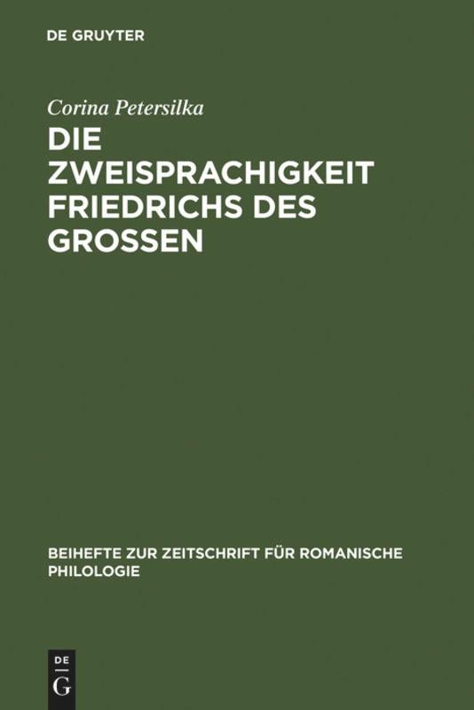 Die Zweisprachigkeit Friedrichs des Großen