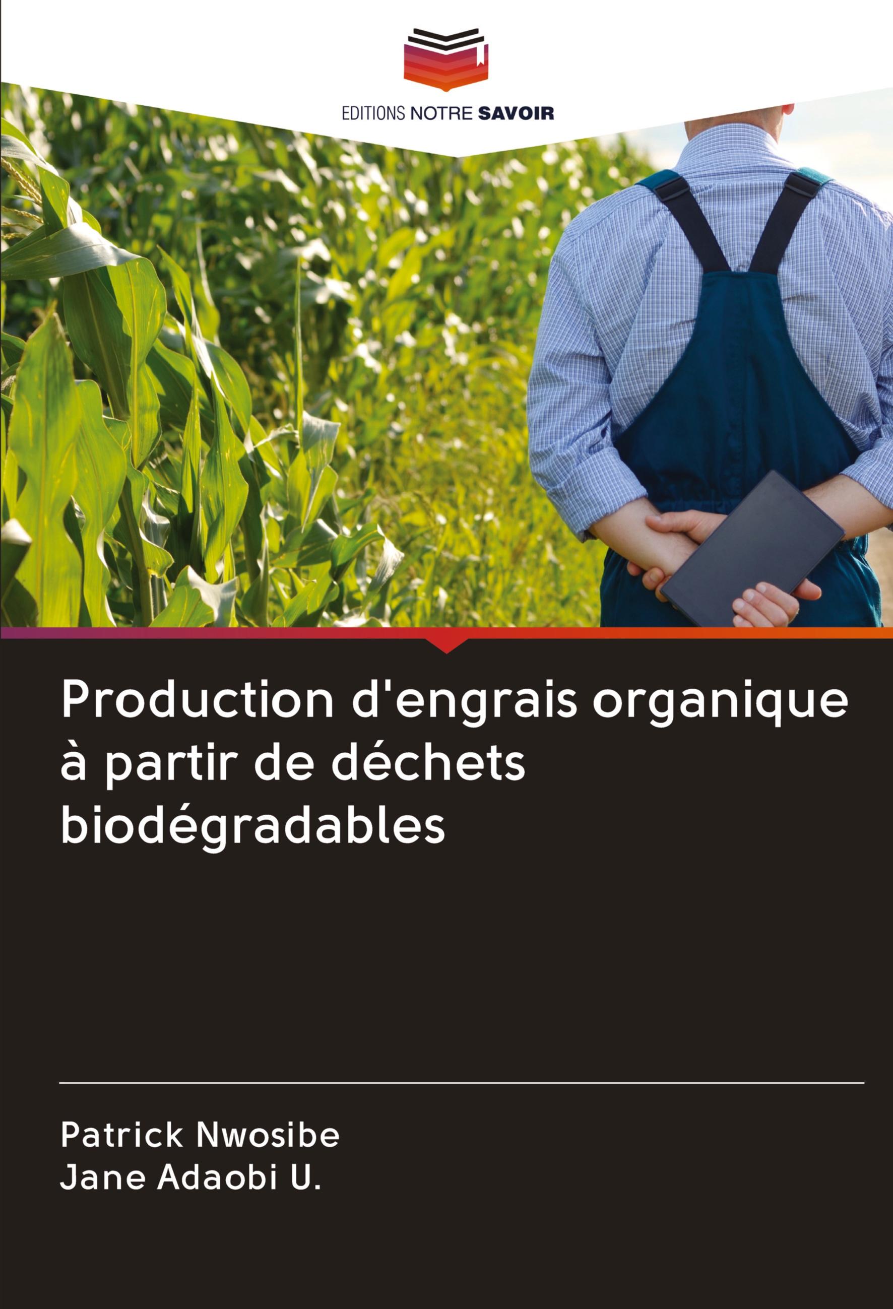 Production d'engrais organique à partir de déchets biodégradables