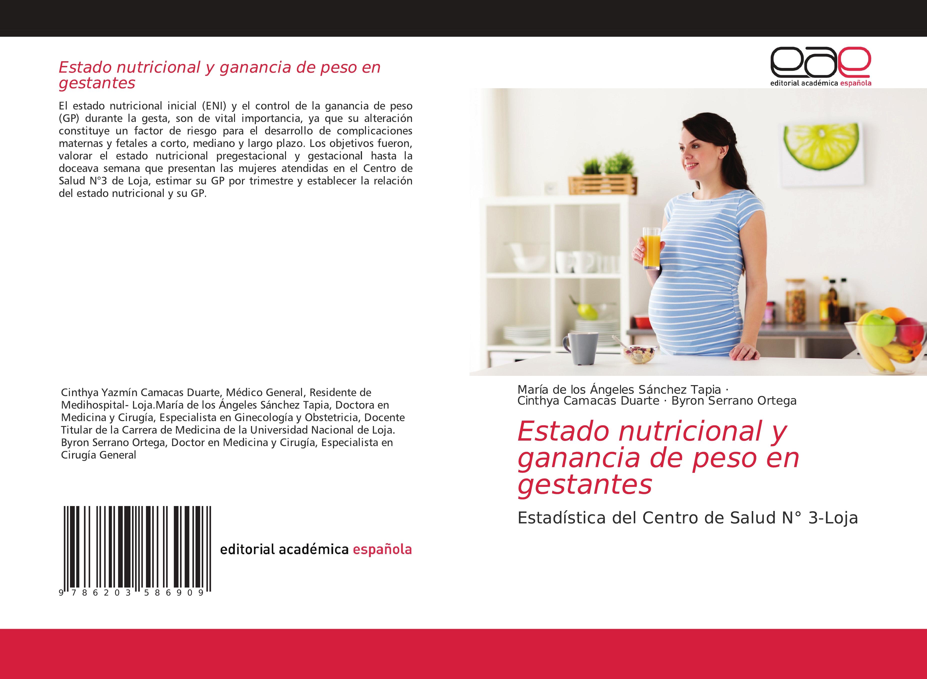 Estado nutricional y ganancia de peso en gestantes