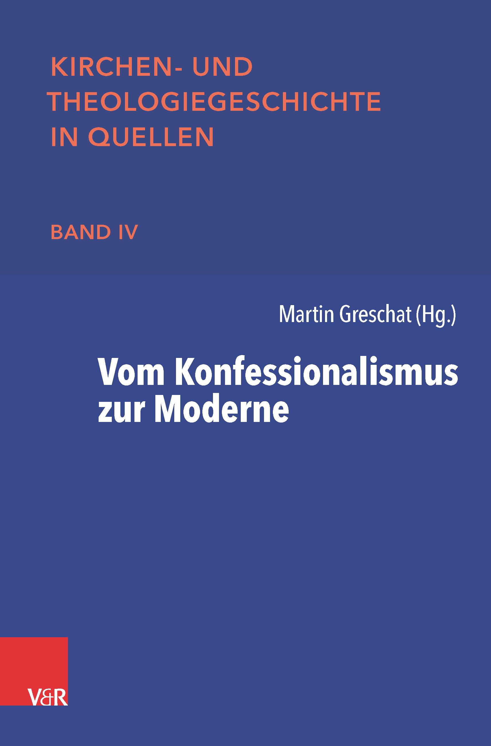 Vom Konfessionalismus zur Moderne