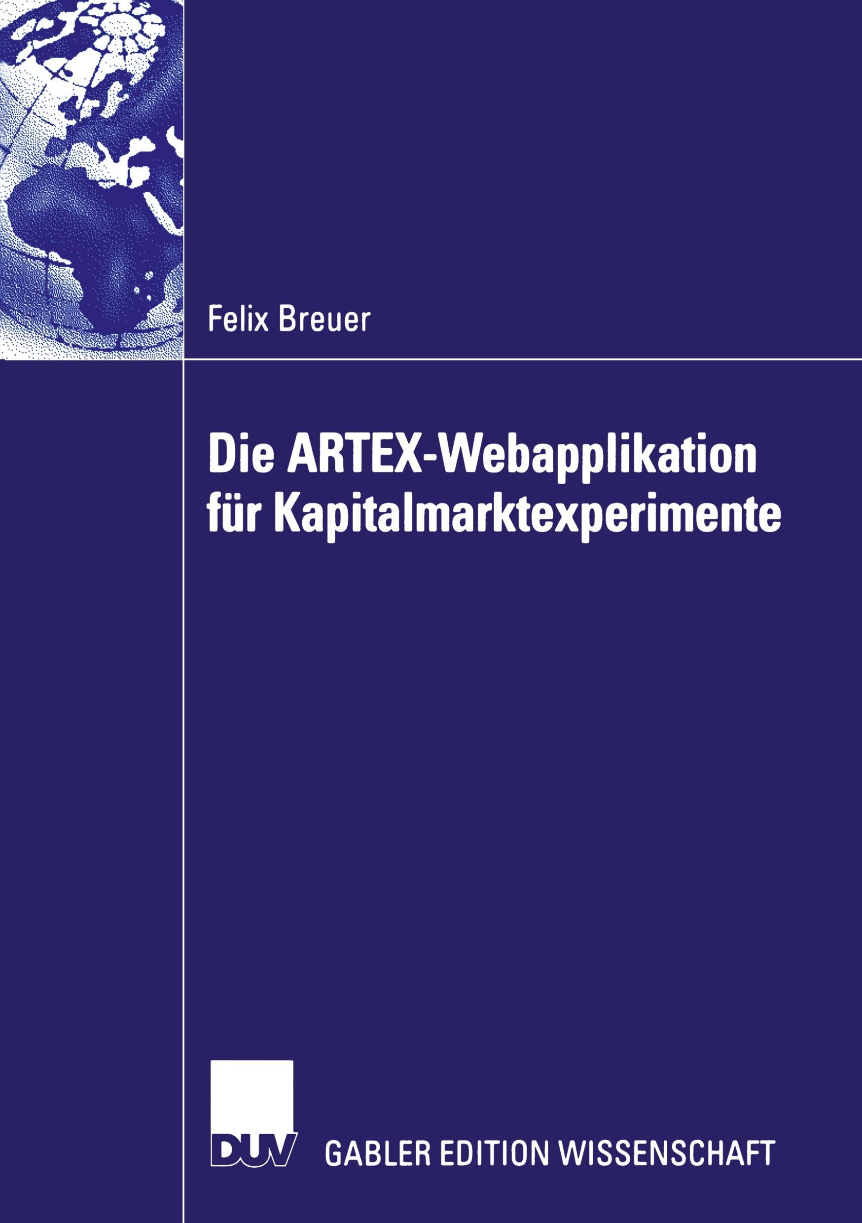 Die ARTEX-Webapplikation für Kapitalmarktexperimente