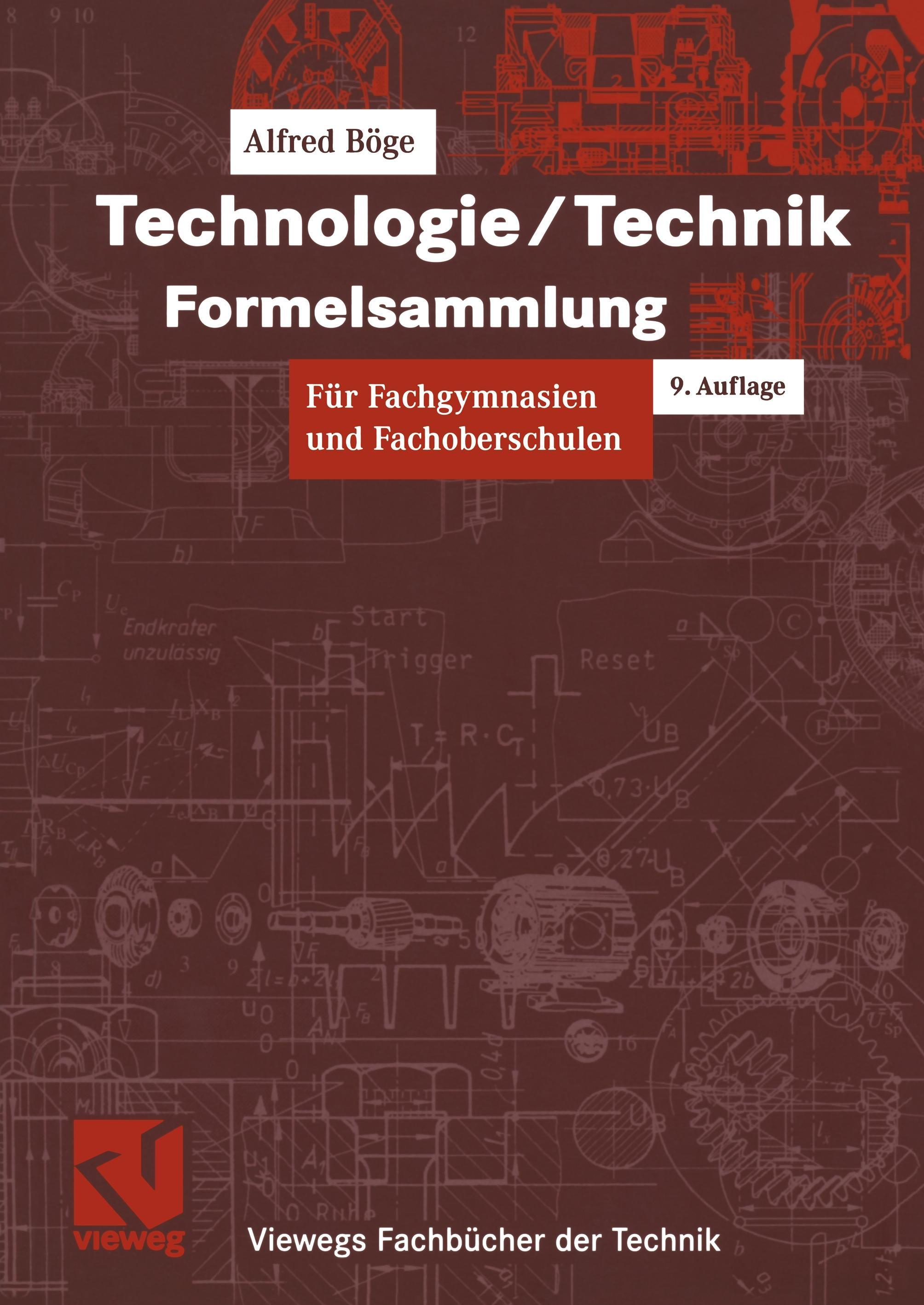 Technologie/Technik Formelsammlung