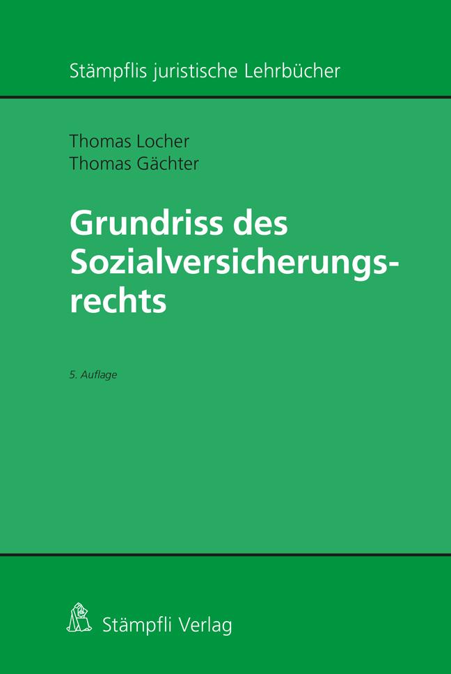 Grundriss des Sozialversicherungsrechts