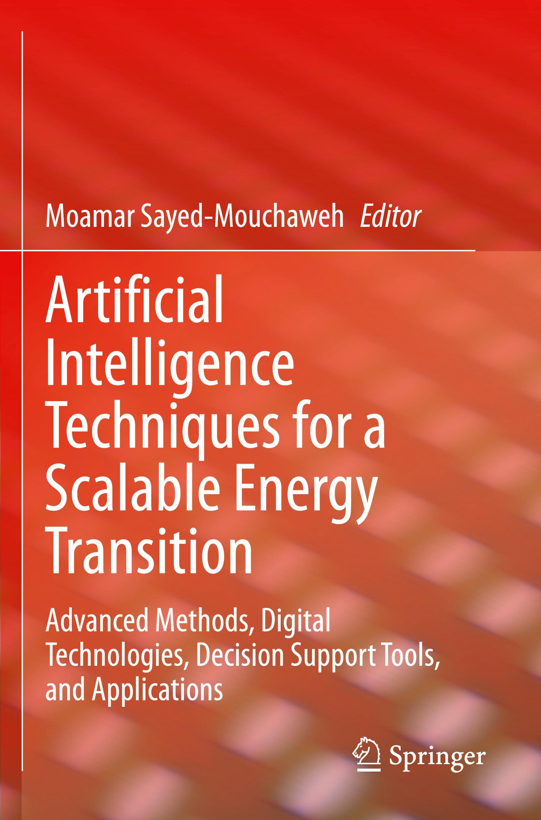 Artificial Intelligence Techniques for a Scalable Energy Transition