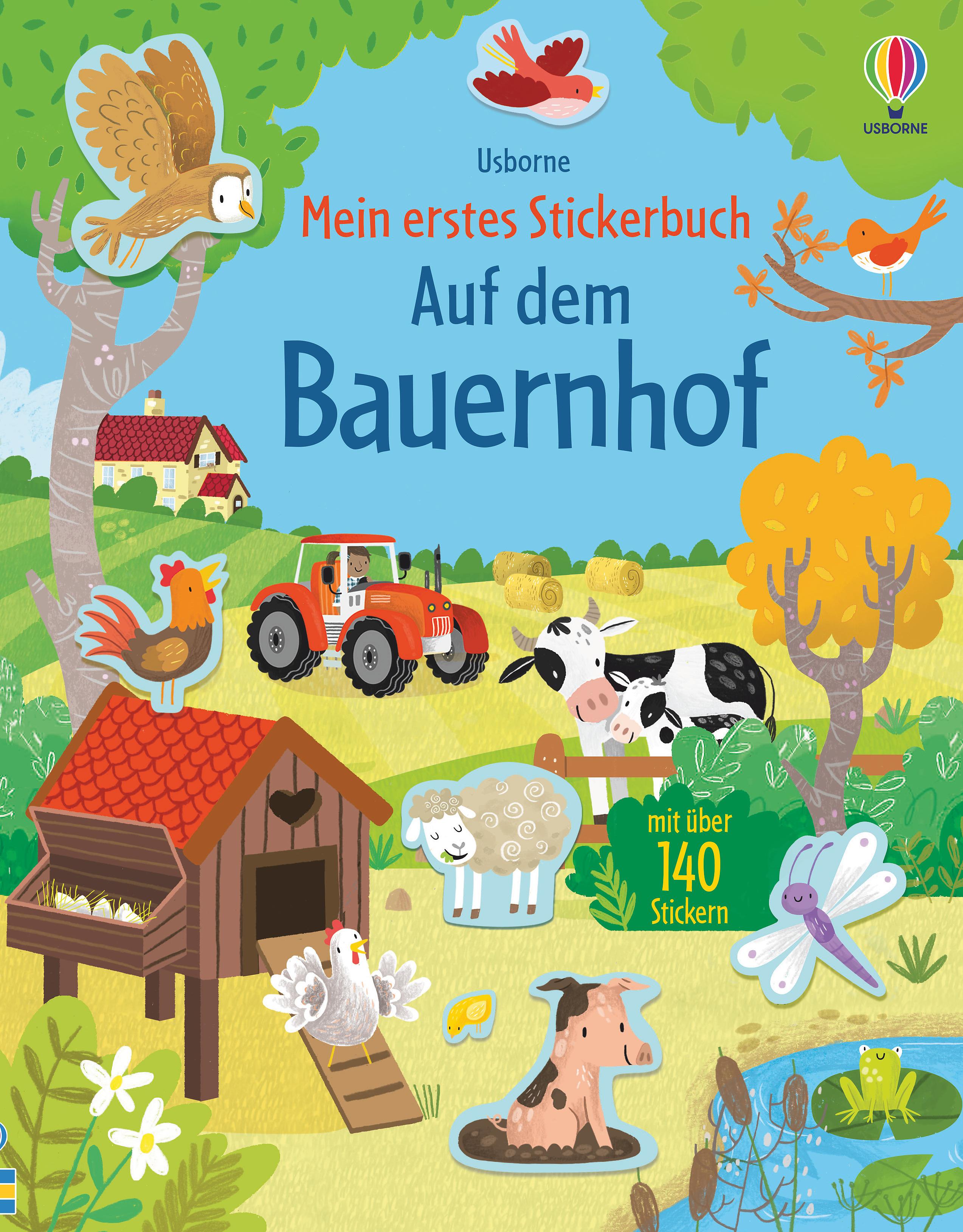 Mein erstes Stickerbuch: Auf dem Bauernhof