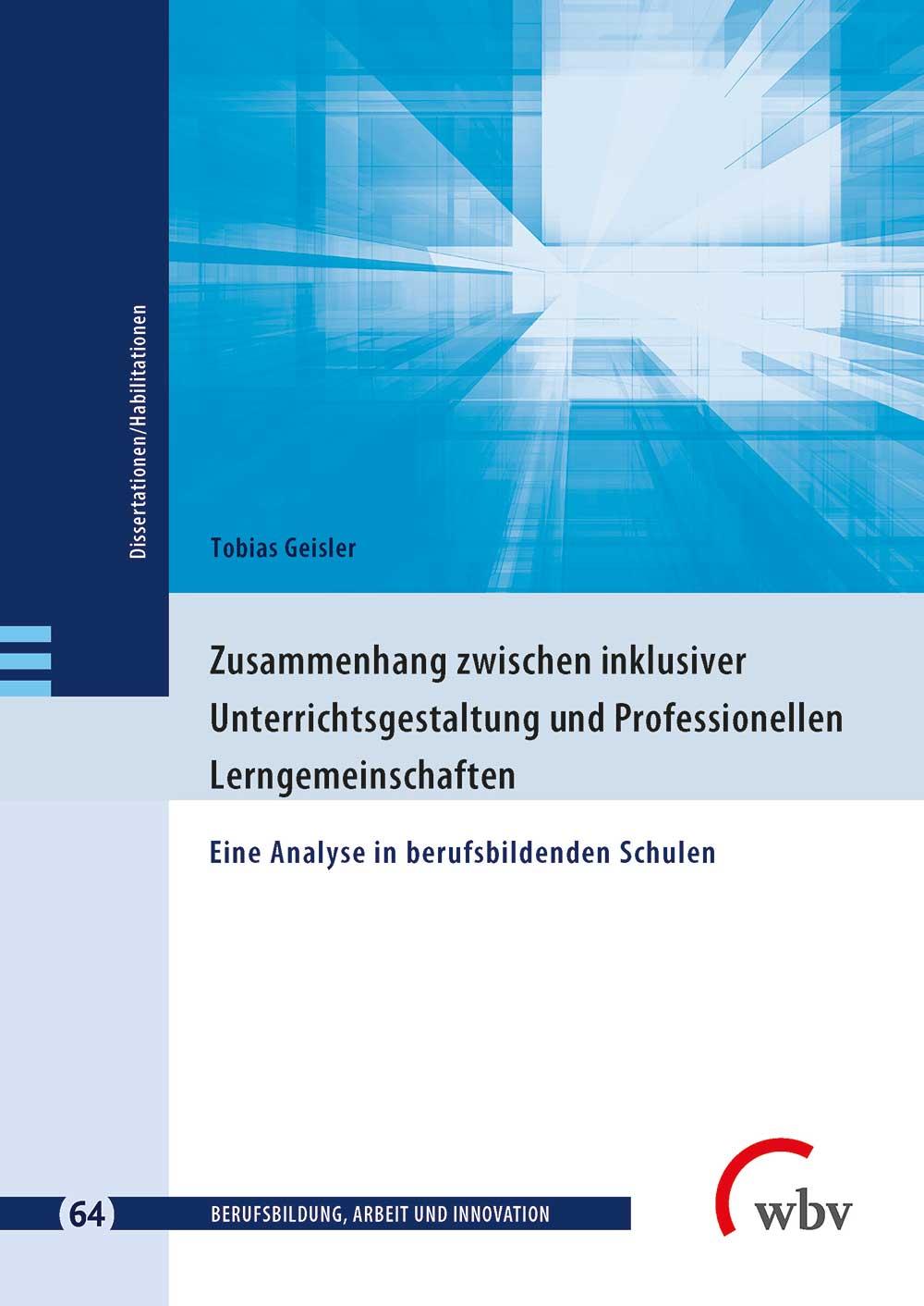 Zusammenhang zwischen inklusiver Unterrichts gestaltung und Professionellen Lerngemeinschaften