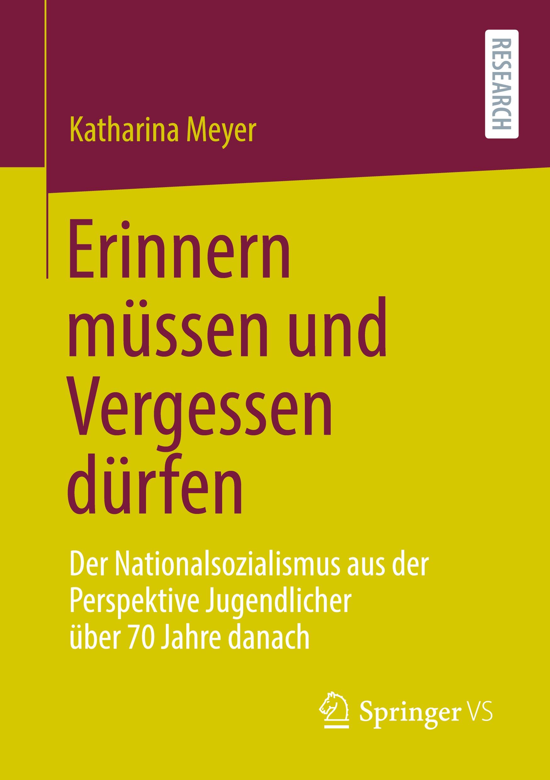 Erinnern müssen und Vergessen dürfen