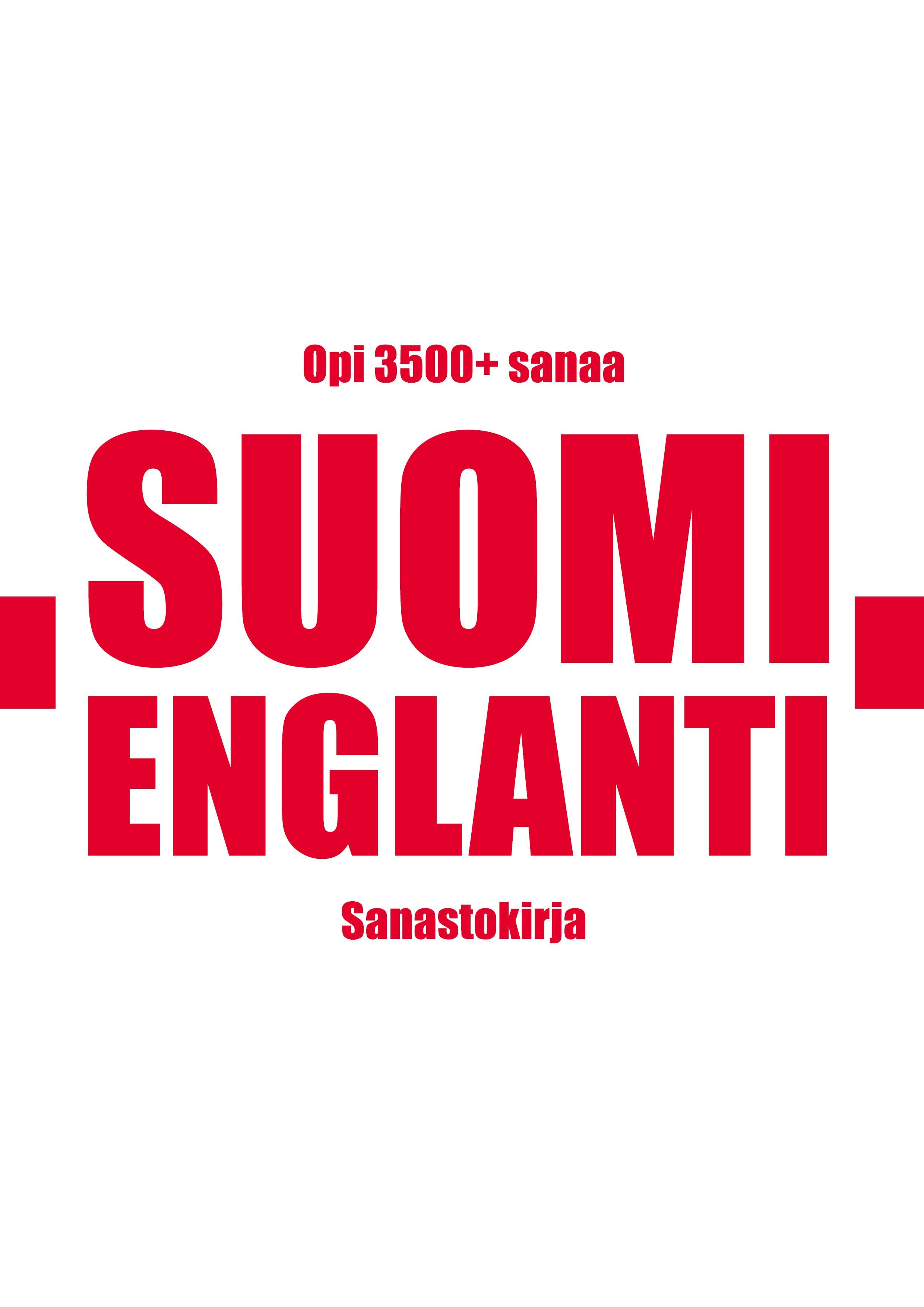 Suomi-Englanti sanastokirja